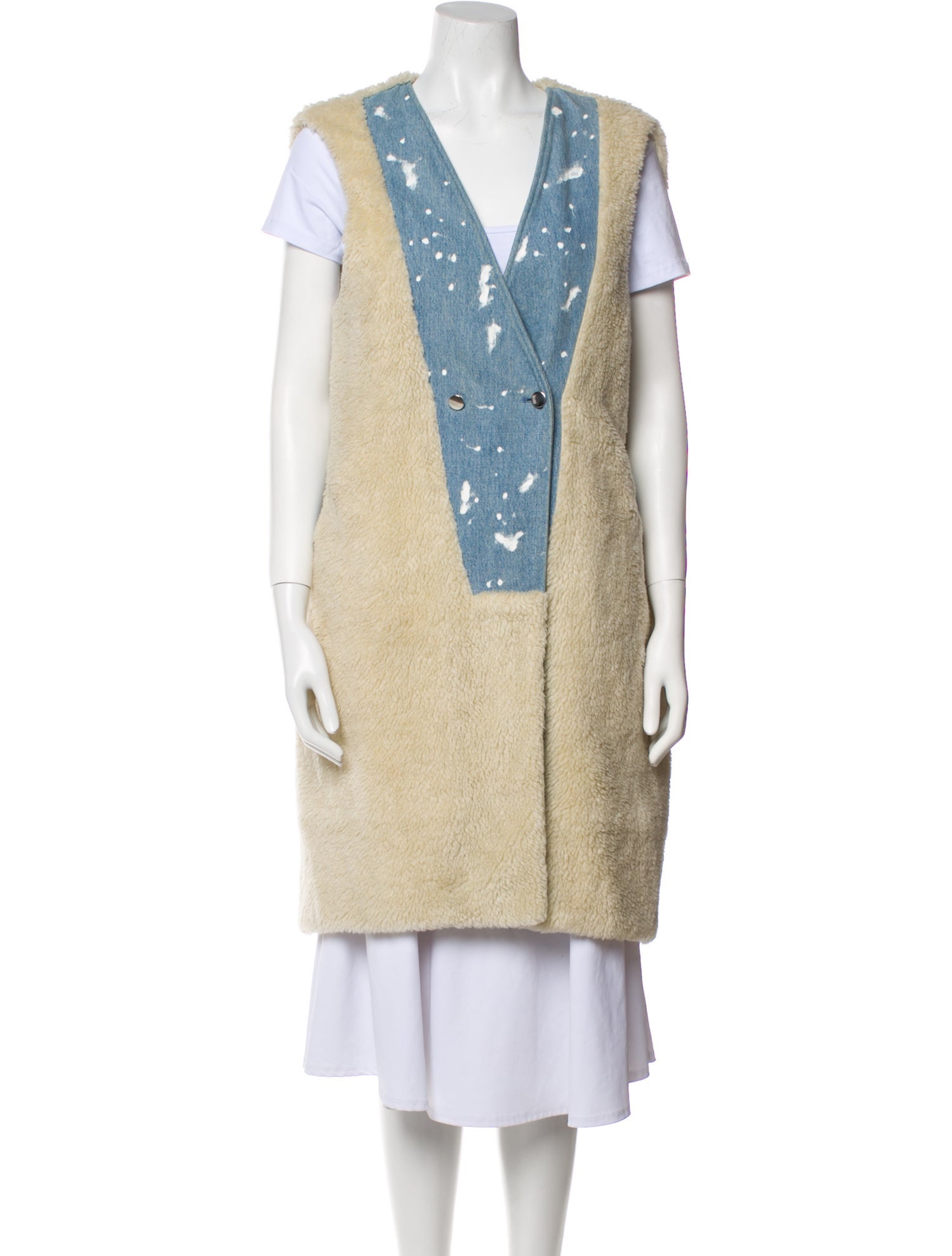 MM6 Maison Margiela Graphic Print Coat