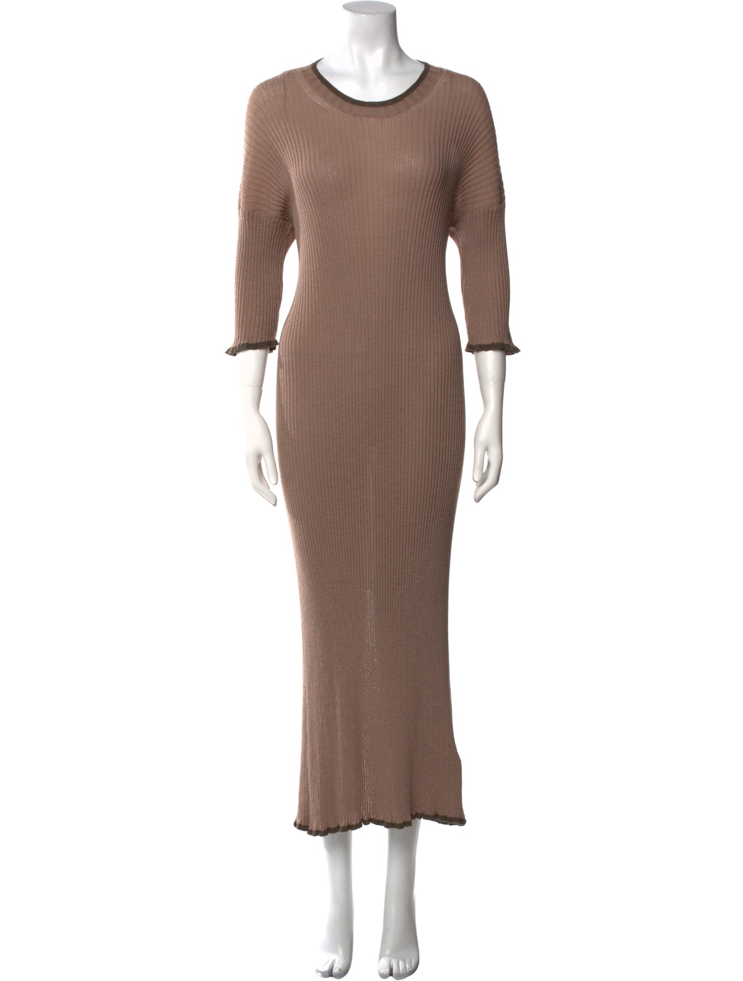 MM6 Maison Margiela Wool Long Dress