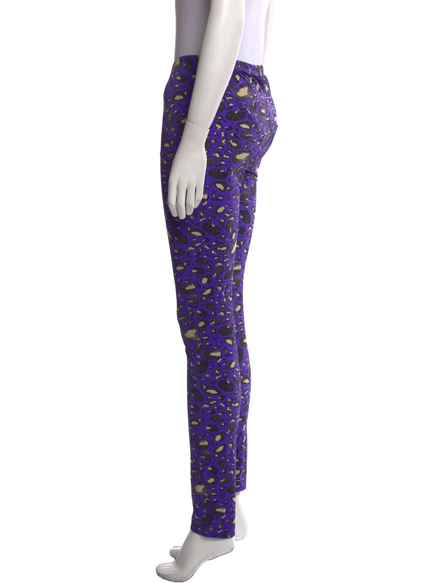 MM6 Maison Margiela Printed Skinny Leg Pants w/ Tags