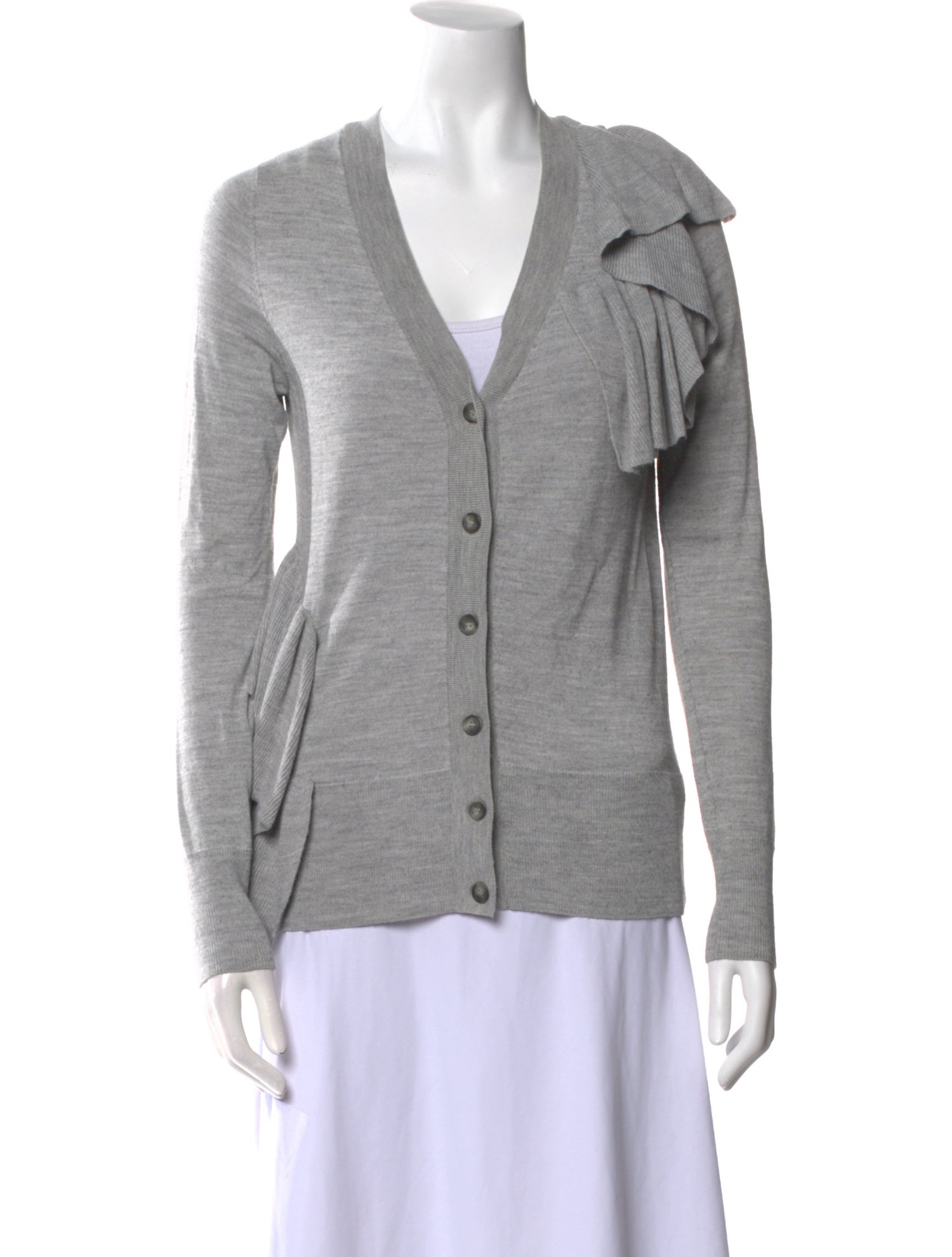 MM6 Maison Margiela V-Neck Sweater