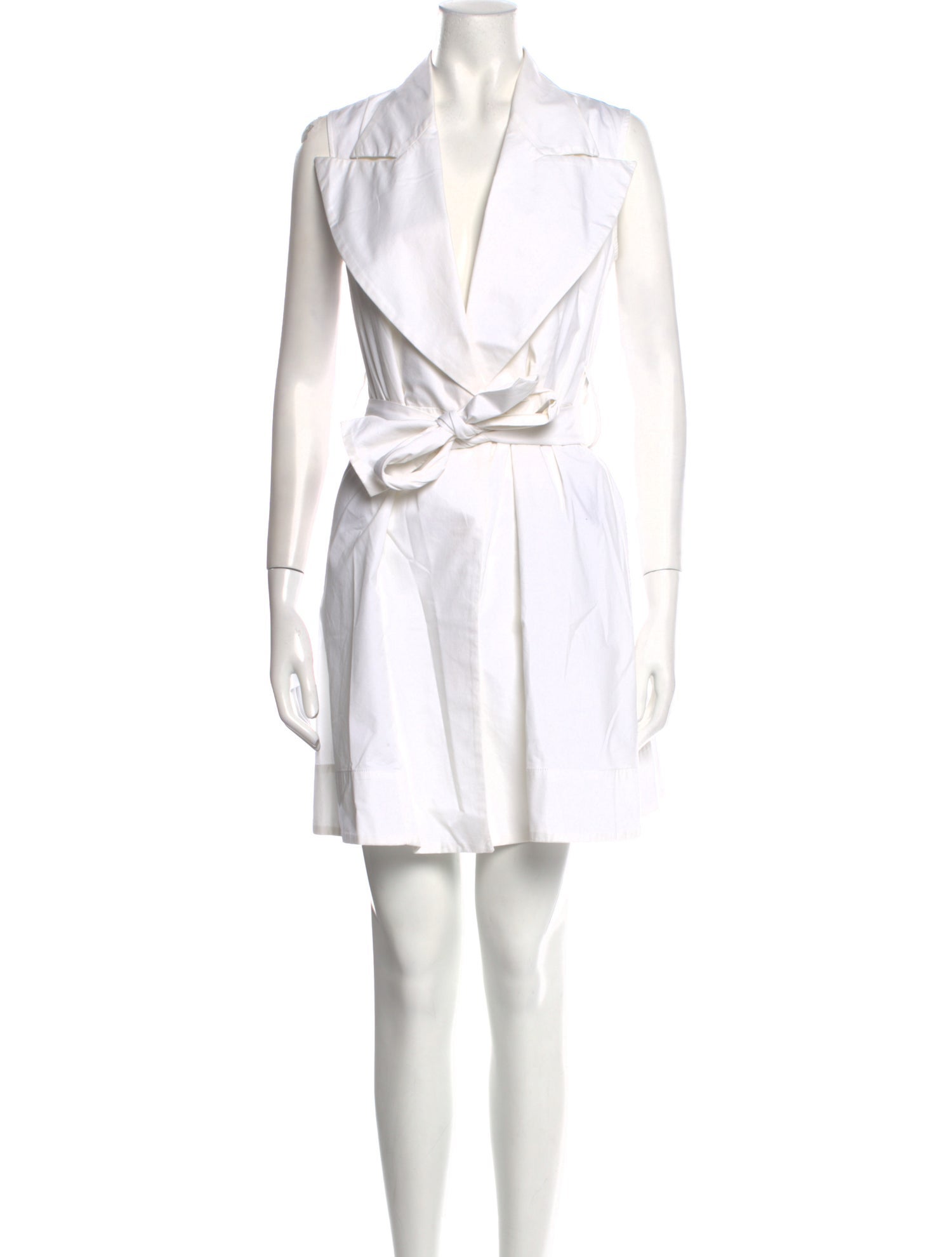 MM6 Maison Margiela V-Neck Mini Dress