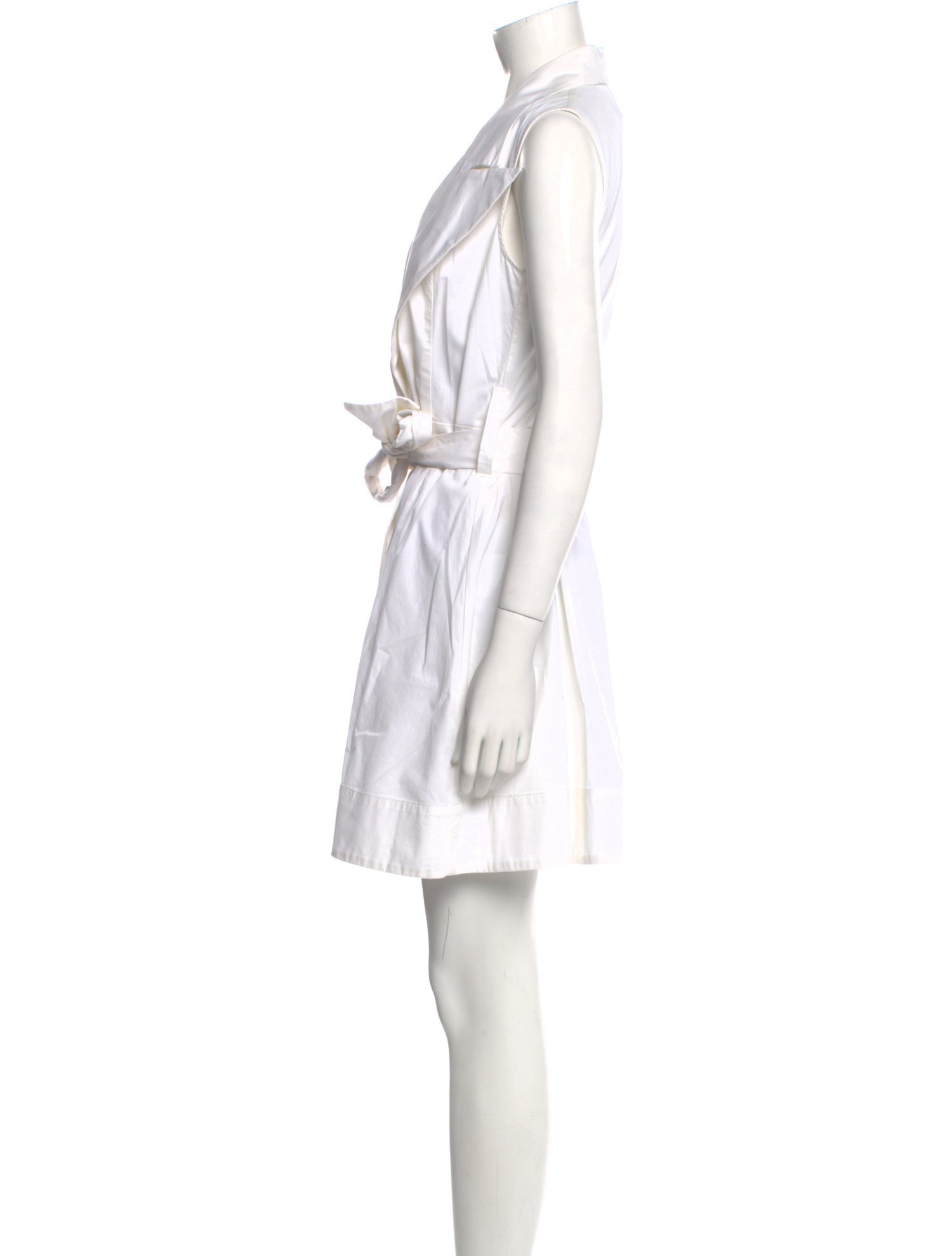 MM6 Maison Margiela V-Neck Mini Dress