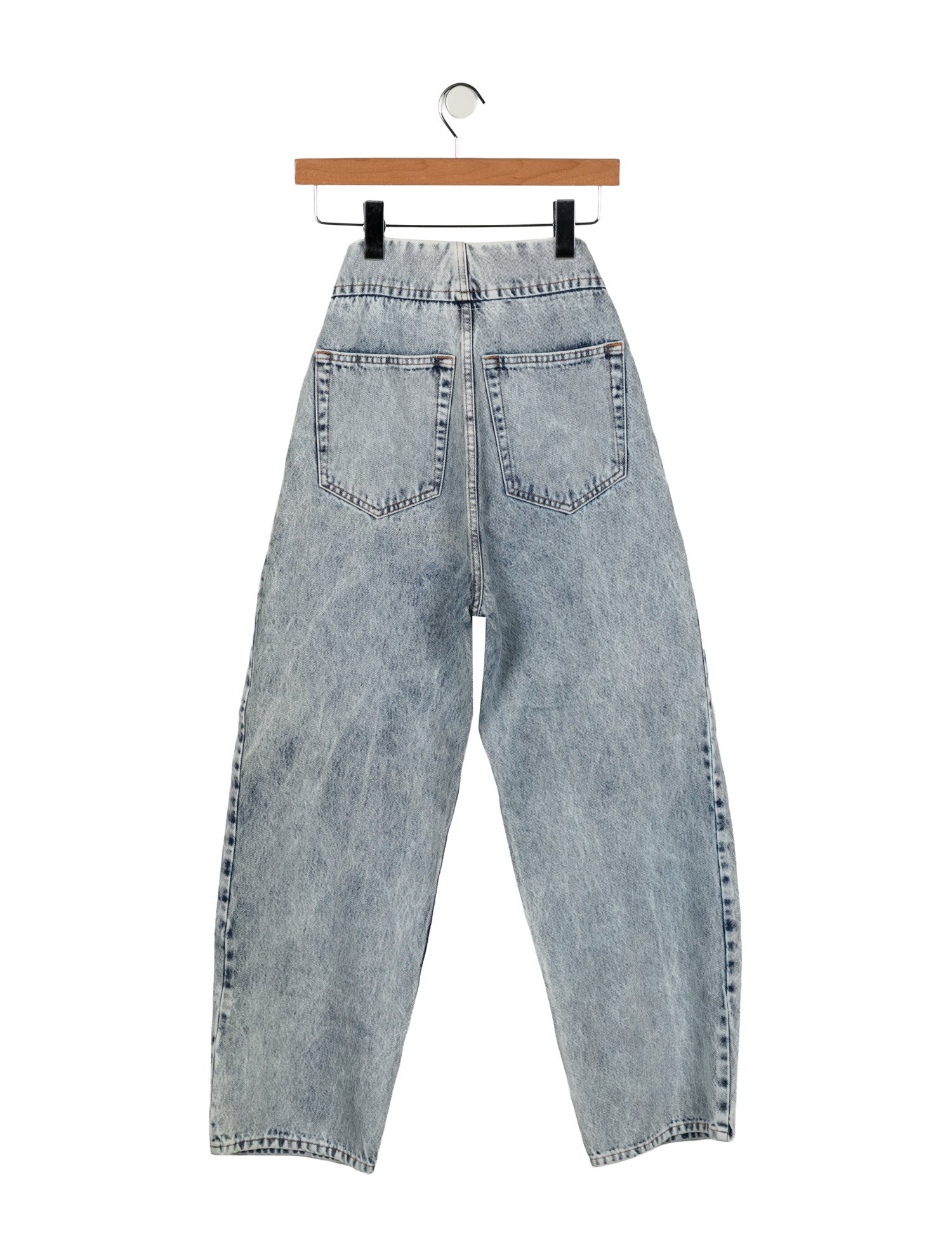 MM6 Maison Margiela High-Rise Straight Leg Jeans