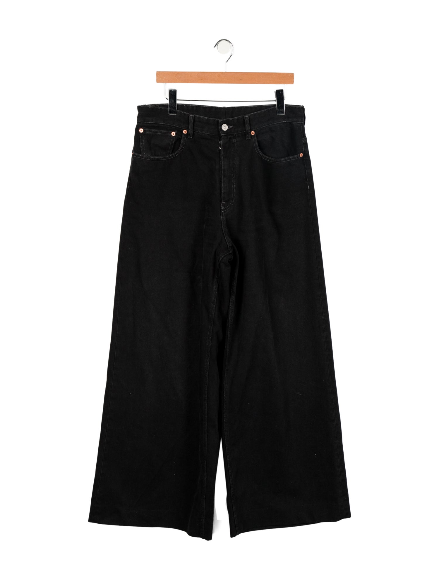 MM6 Maison Margiela High-Rise Wide Leg Jeans