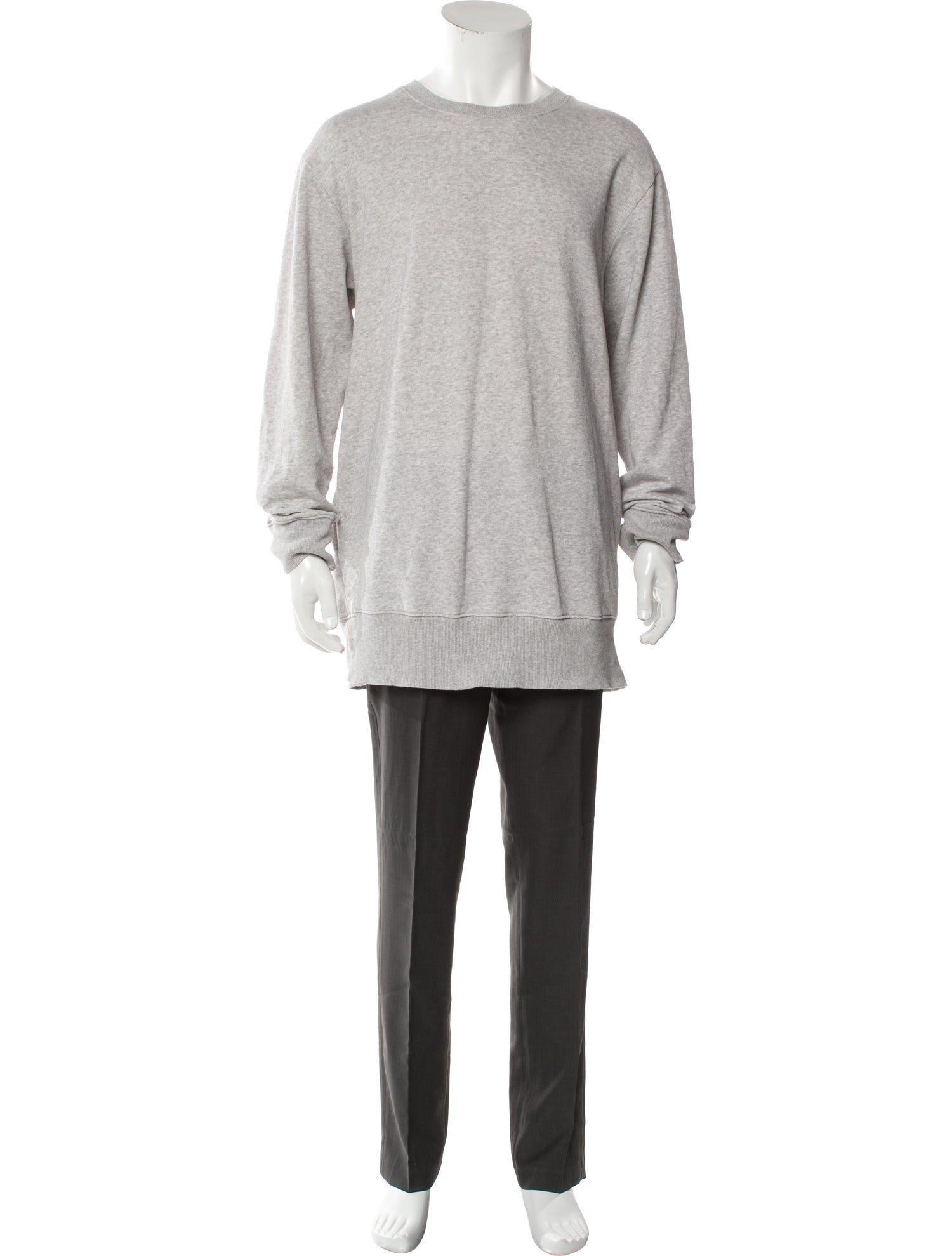 MM6 Maison Margiela Crew Neck Long Sleeve Pullover
