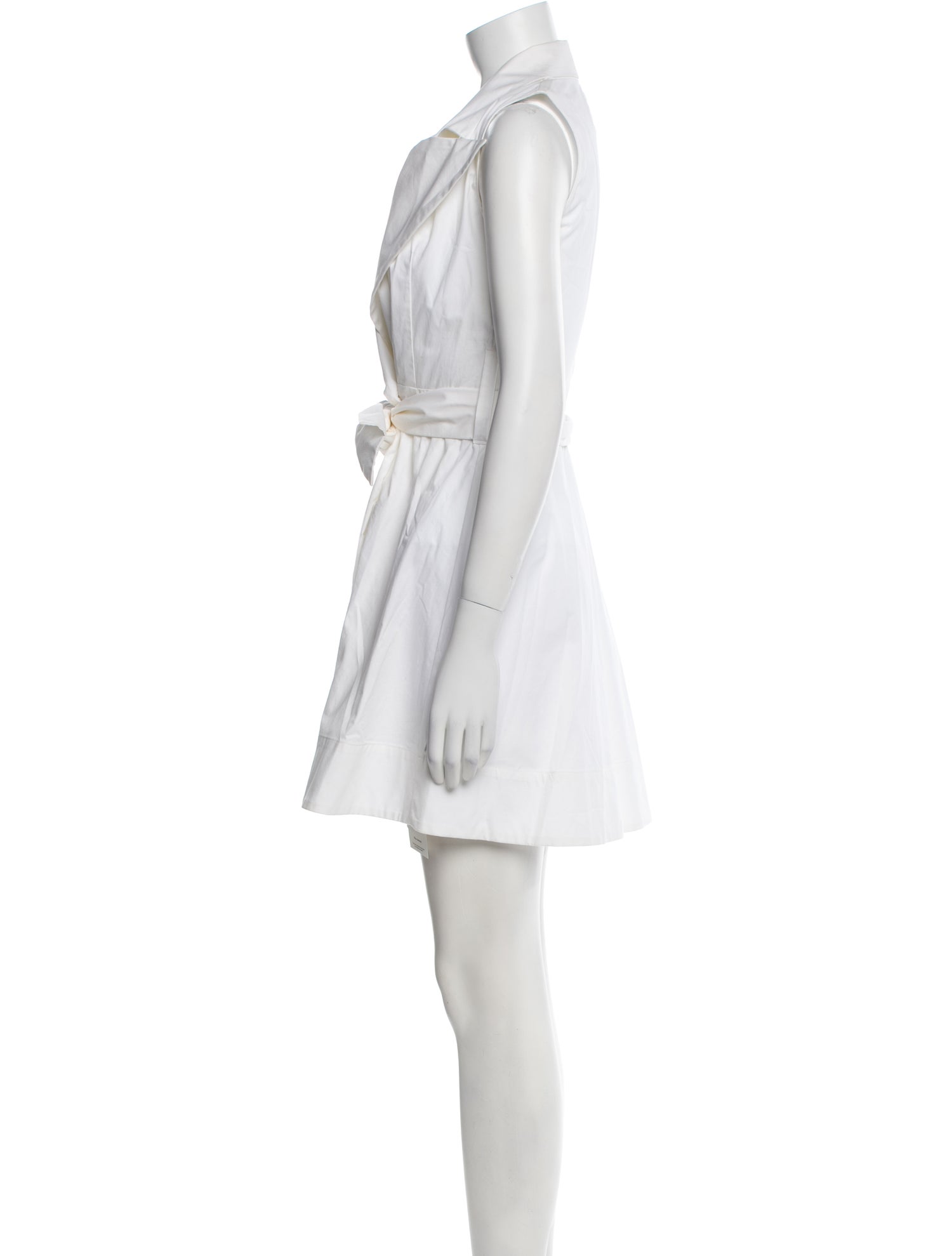 MM6 Maison Margiela V-Neck Mini Dress