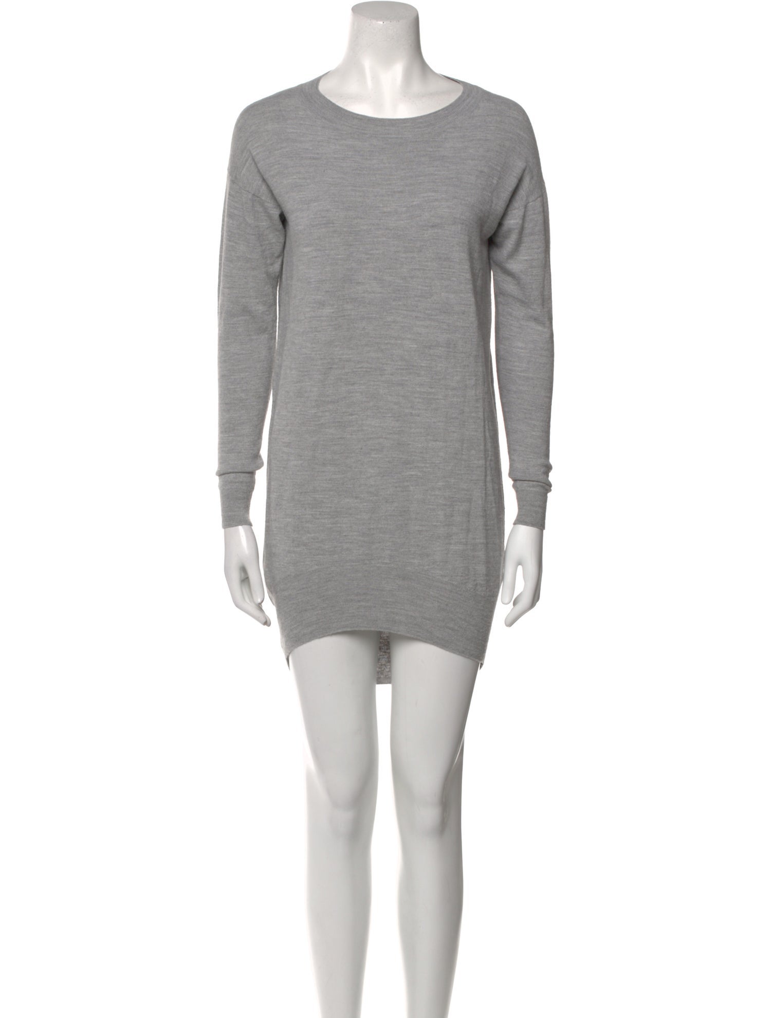 MM6 Maison Margiela Scoop Neck Mini Dress