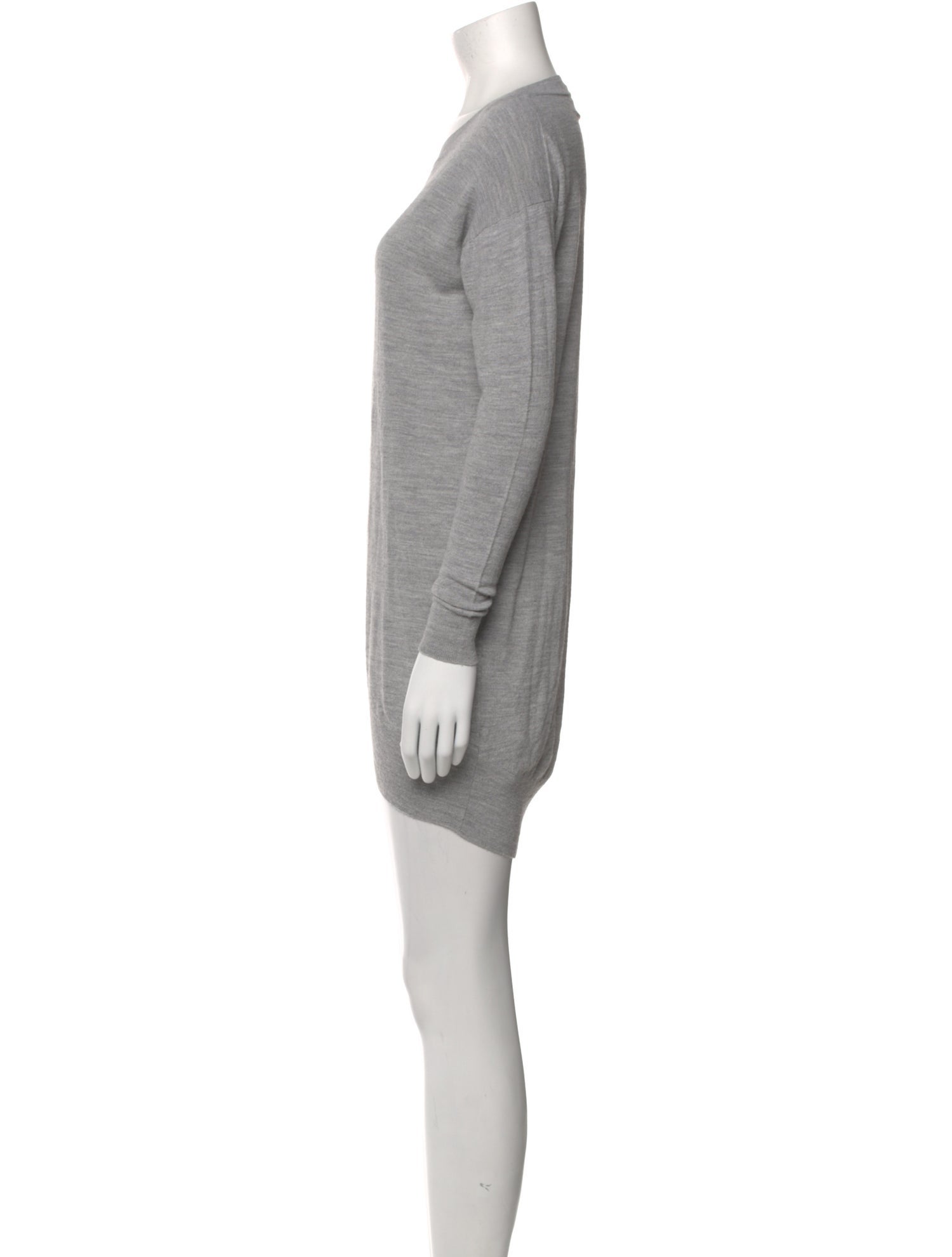 MM6 Maison Margiela Scoop Neck Mini Dress