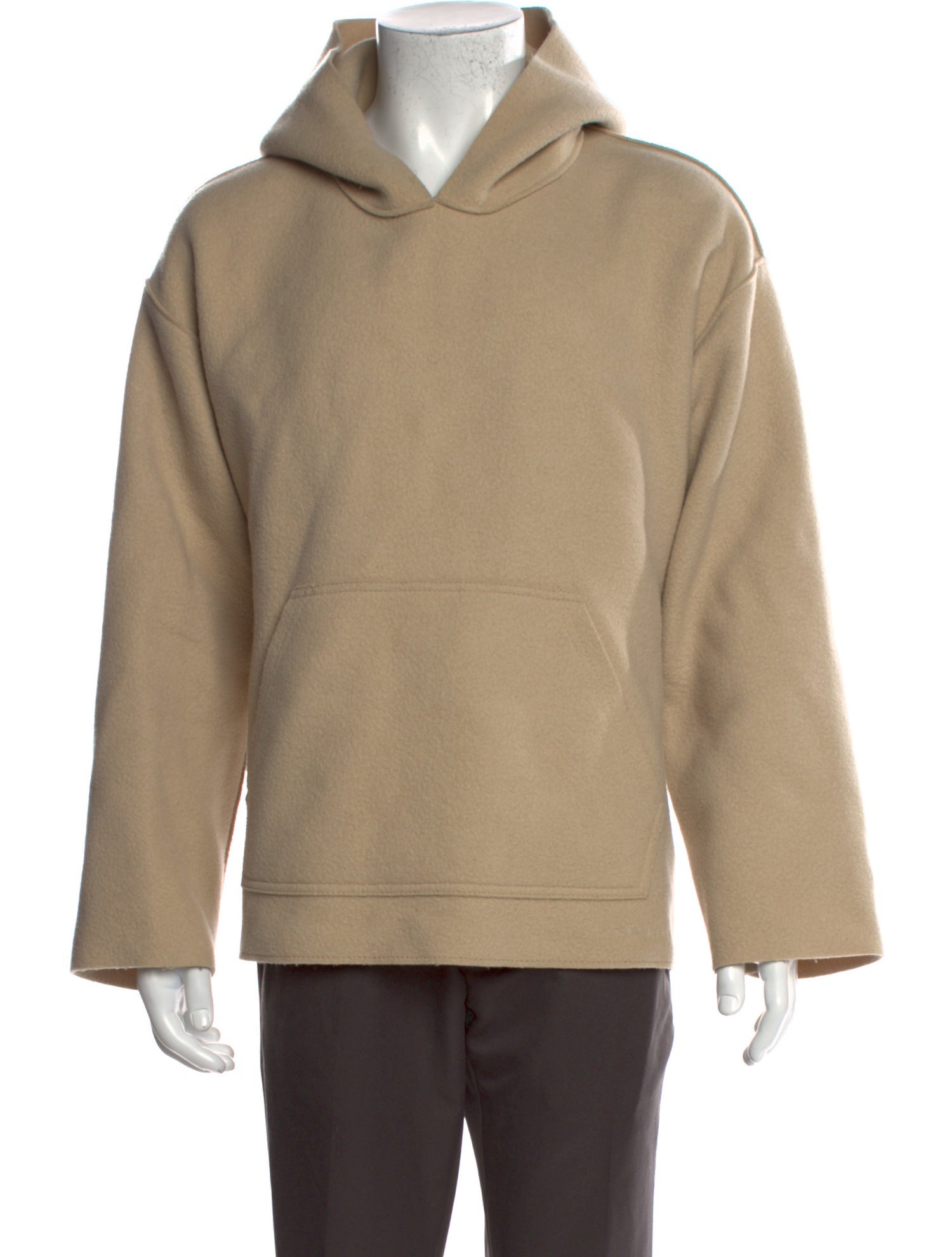 MM6 Maison Margiela Virgin Wool V-Neck Hoodie