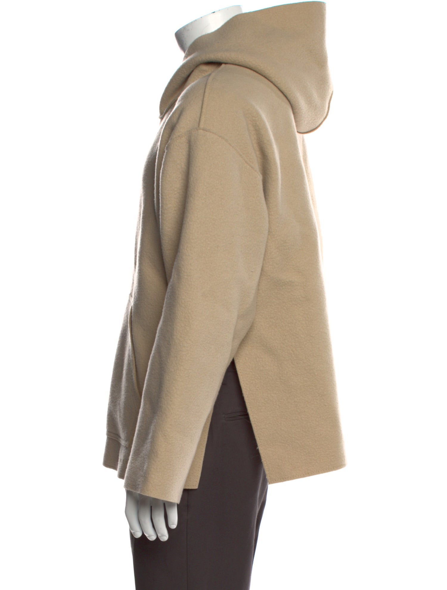 MM6 Maison Margiela Virgin Wool V-Neck Hoodie