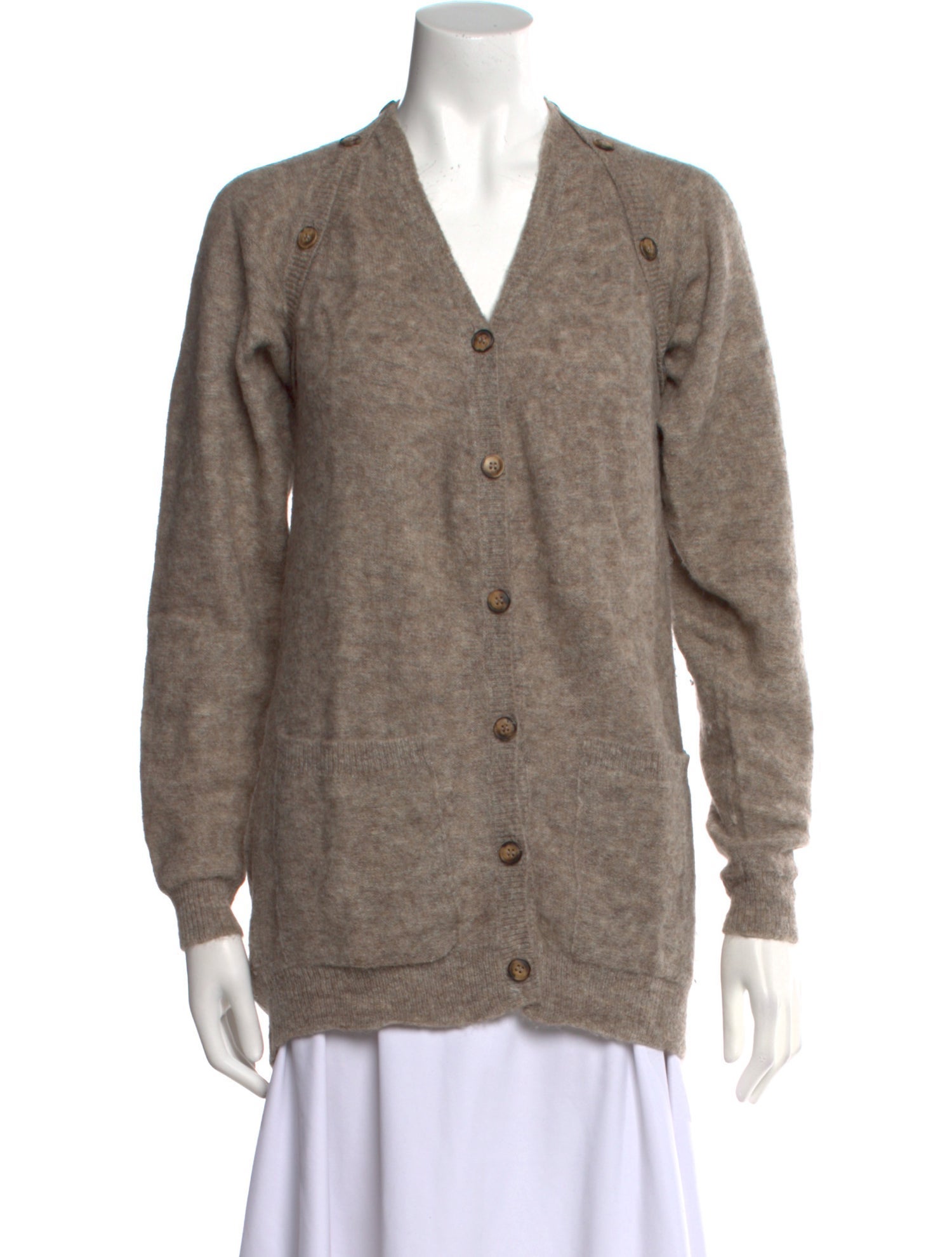 MM6 Maison Margiela V-Neck Sweater