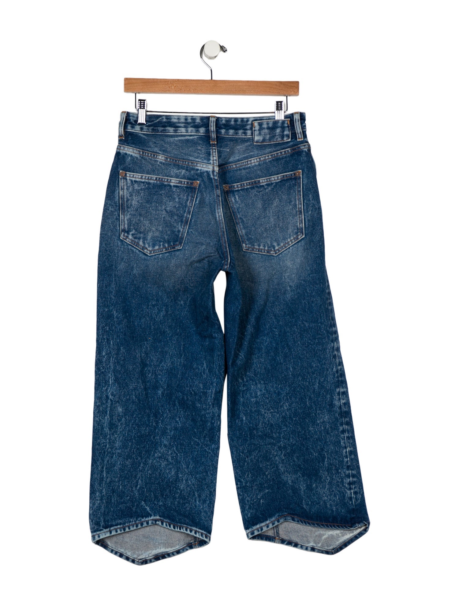 MM6 Maison Margiela High-Rise Wide Leg Jeans