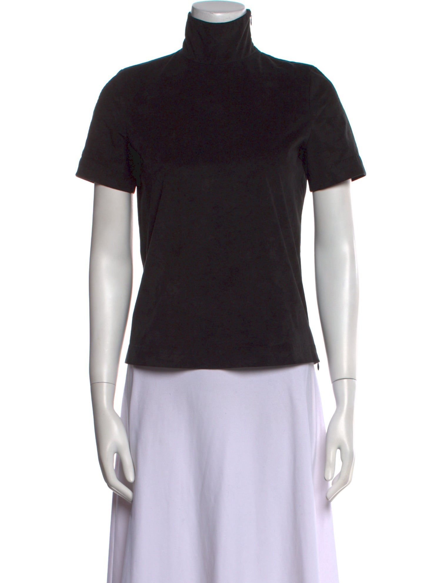 MM6 Maison Margiela Turtleneck Short Sleeve Top