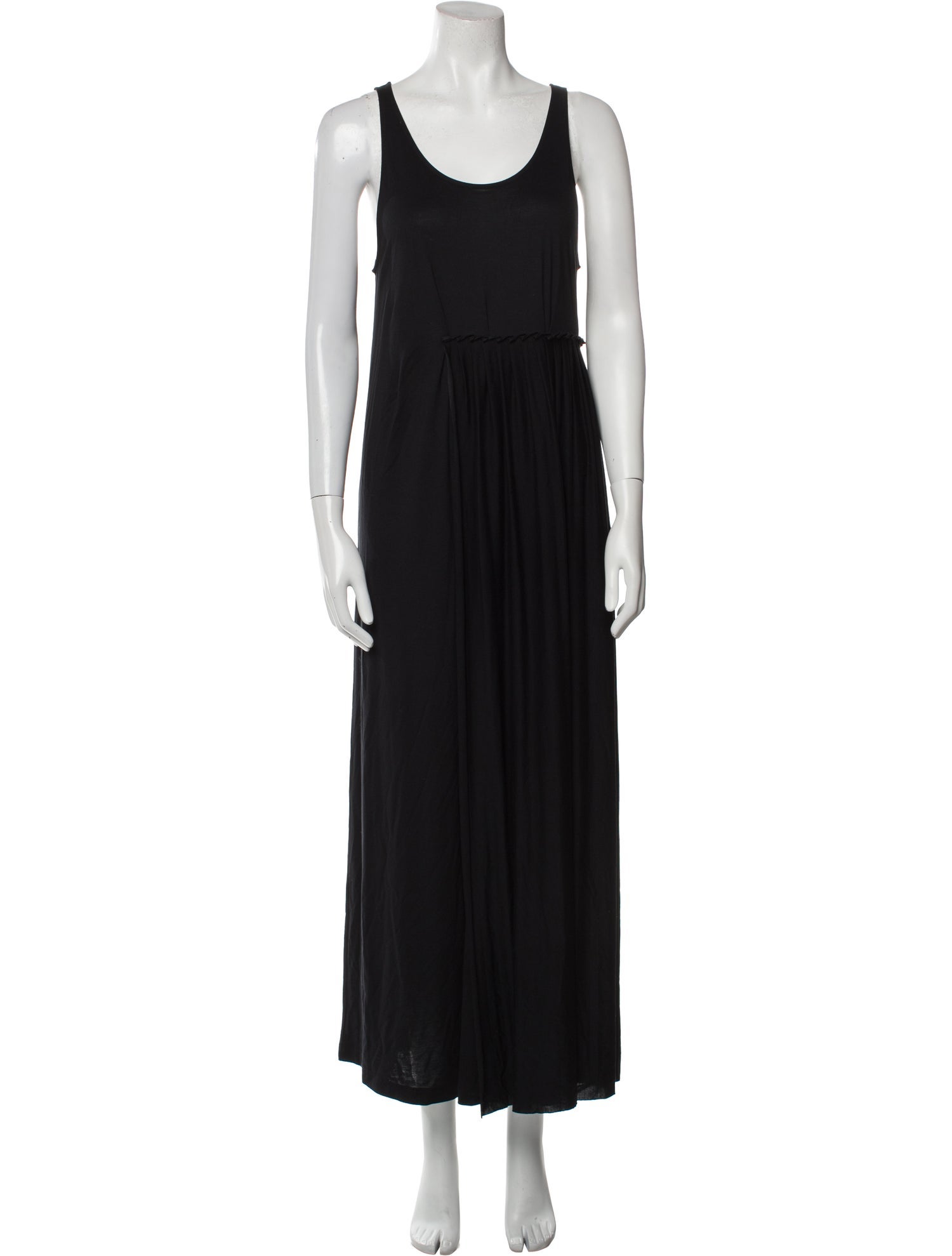 MM6 Maison Margiela Scoop Neck Long Dress