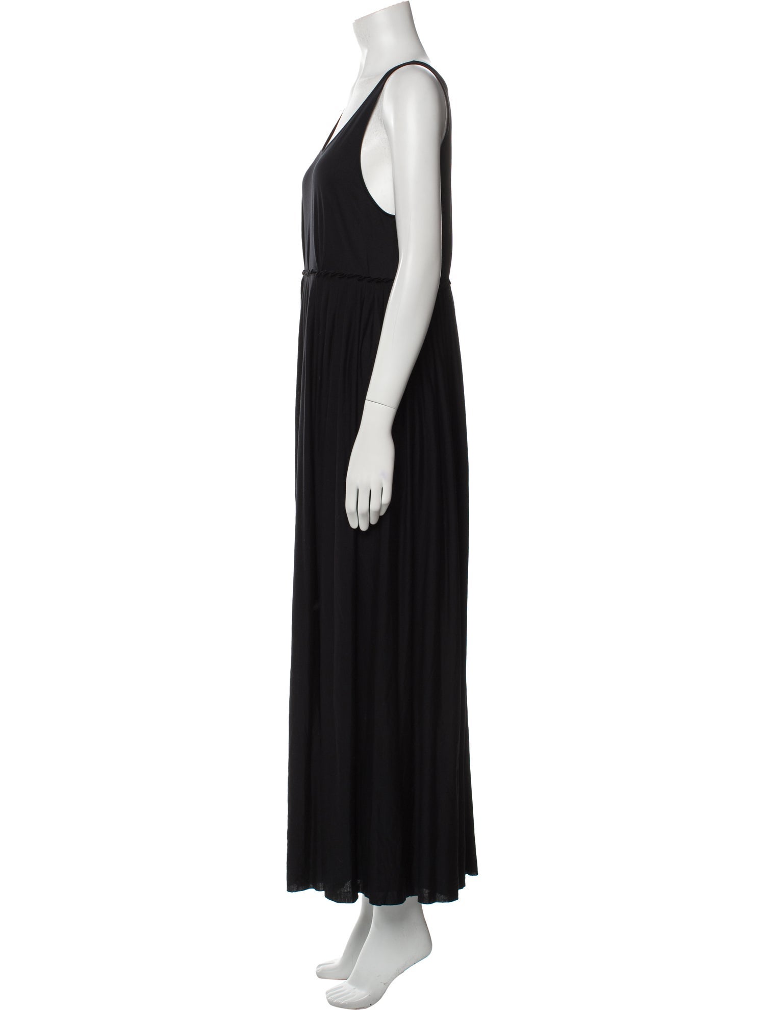 MM6 Maison Margiela Scoop Neck Long Dress