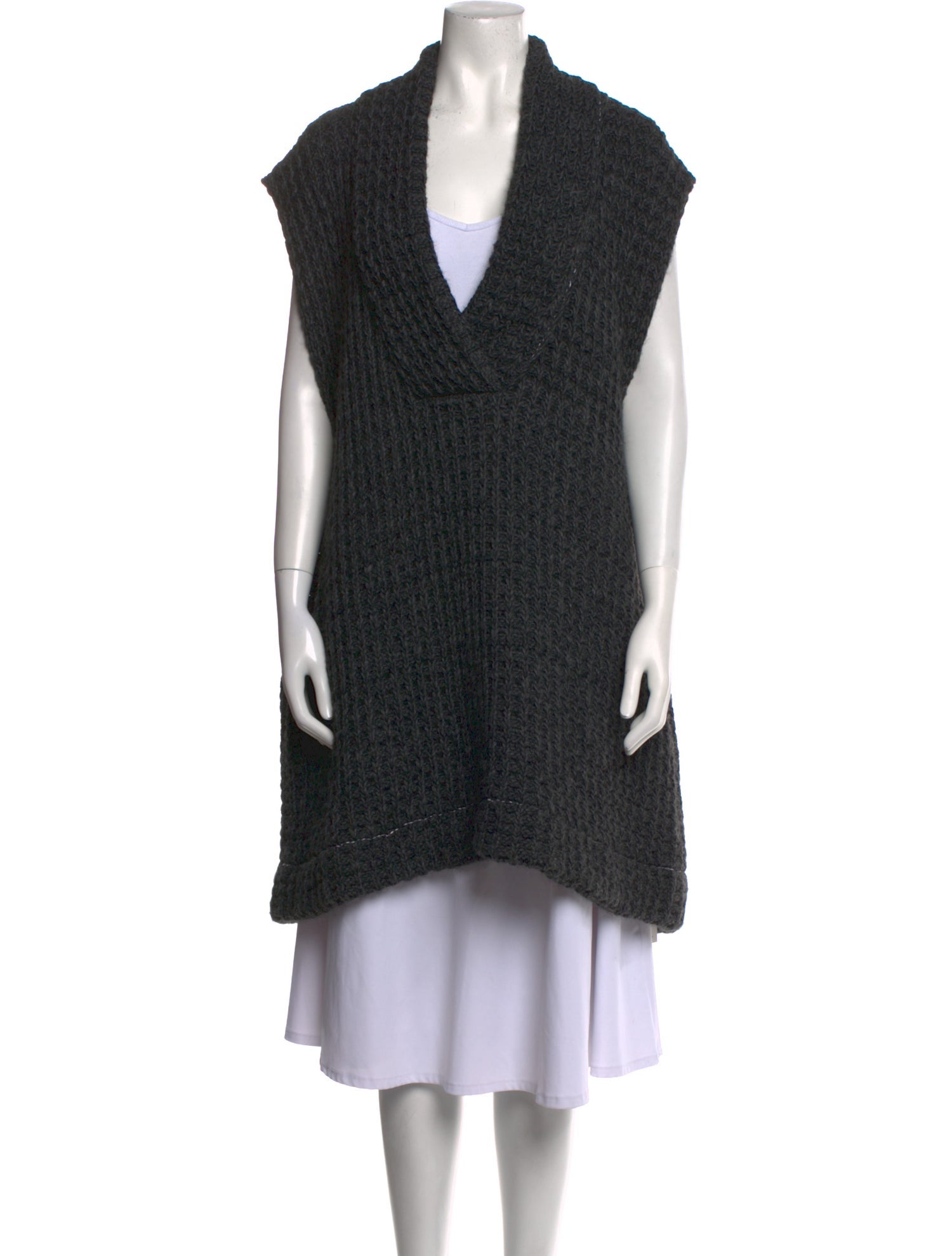 MM6 Maison Margiela V-Neck Sweater