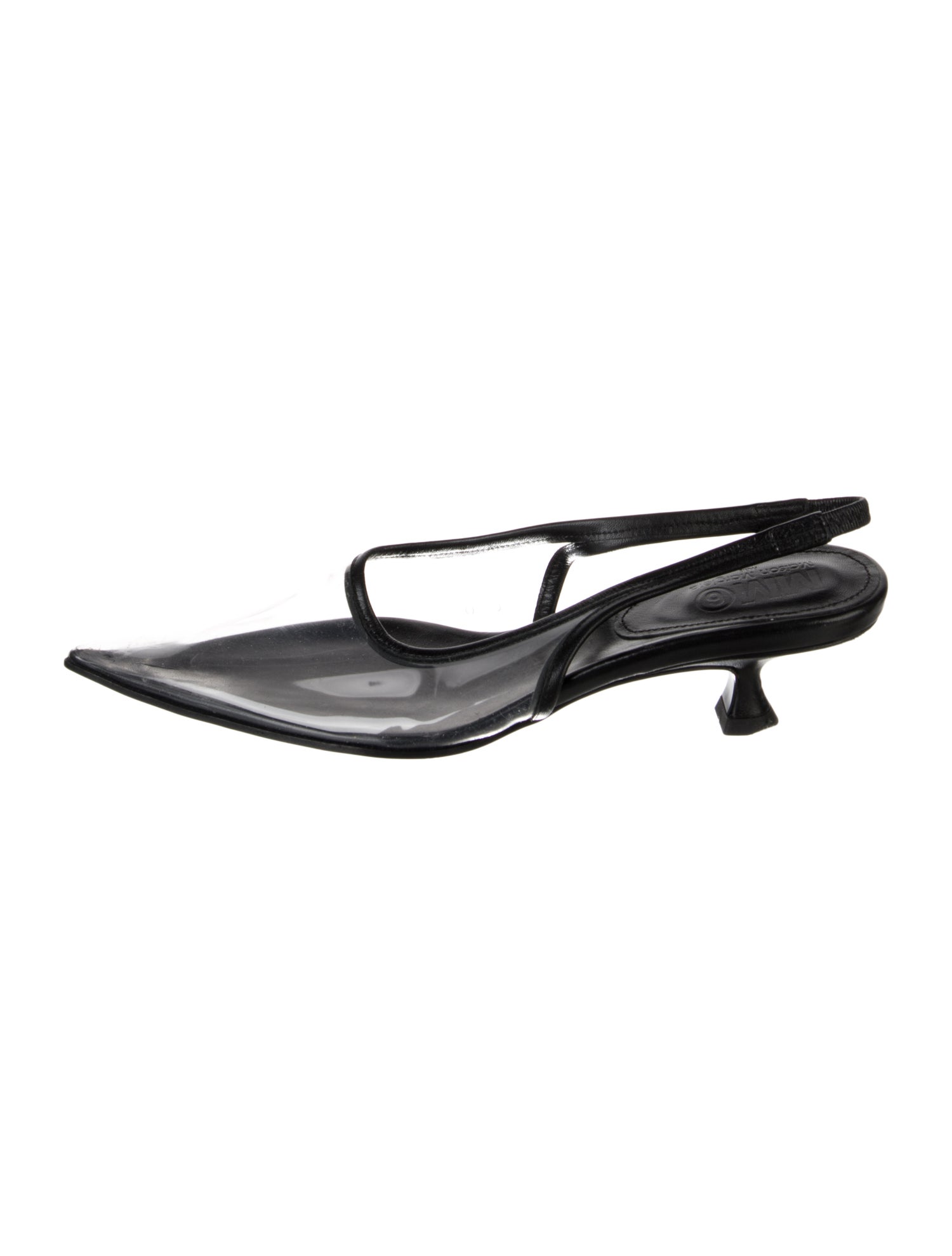 MM6 Maison Margiela PVC Slingback Pumps