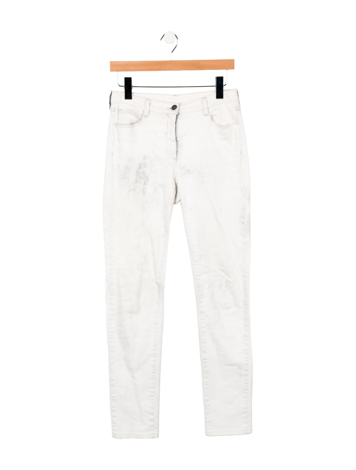 MM6 Maison Margiela Mid-Rise Straight Leg Jeans