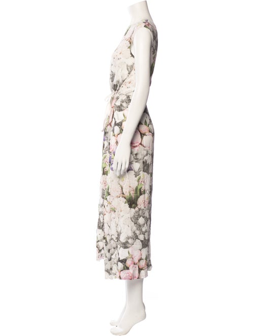 MM6 Maison Margiela Floral Print Long Dress