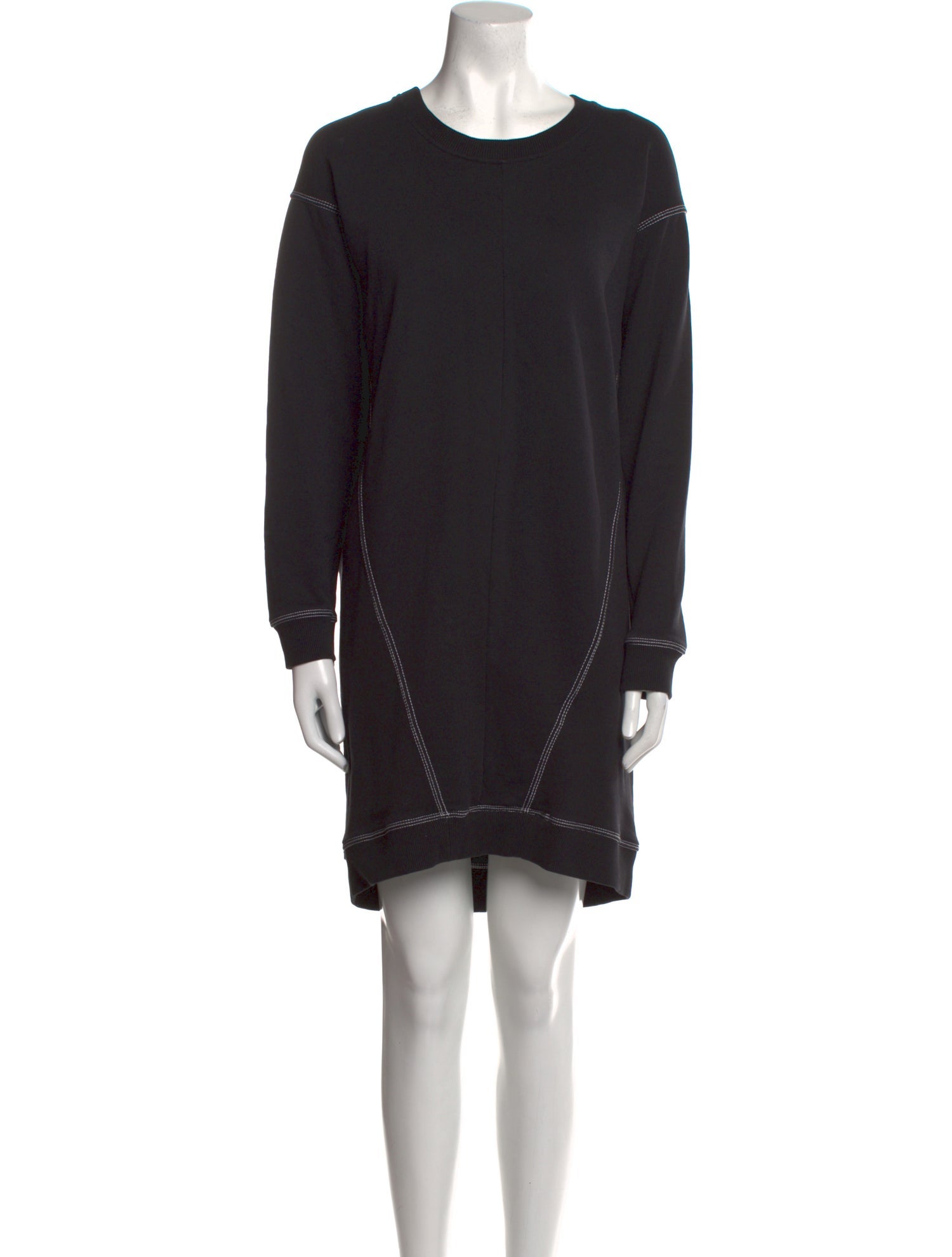 MM6 Maison Margiela Crew Neck Mini Dress