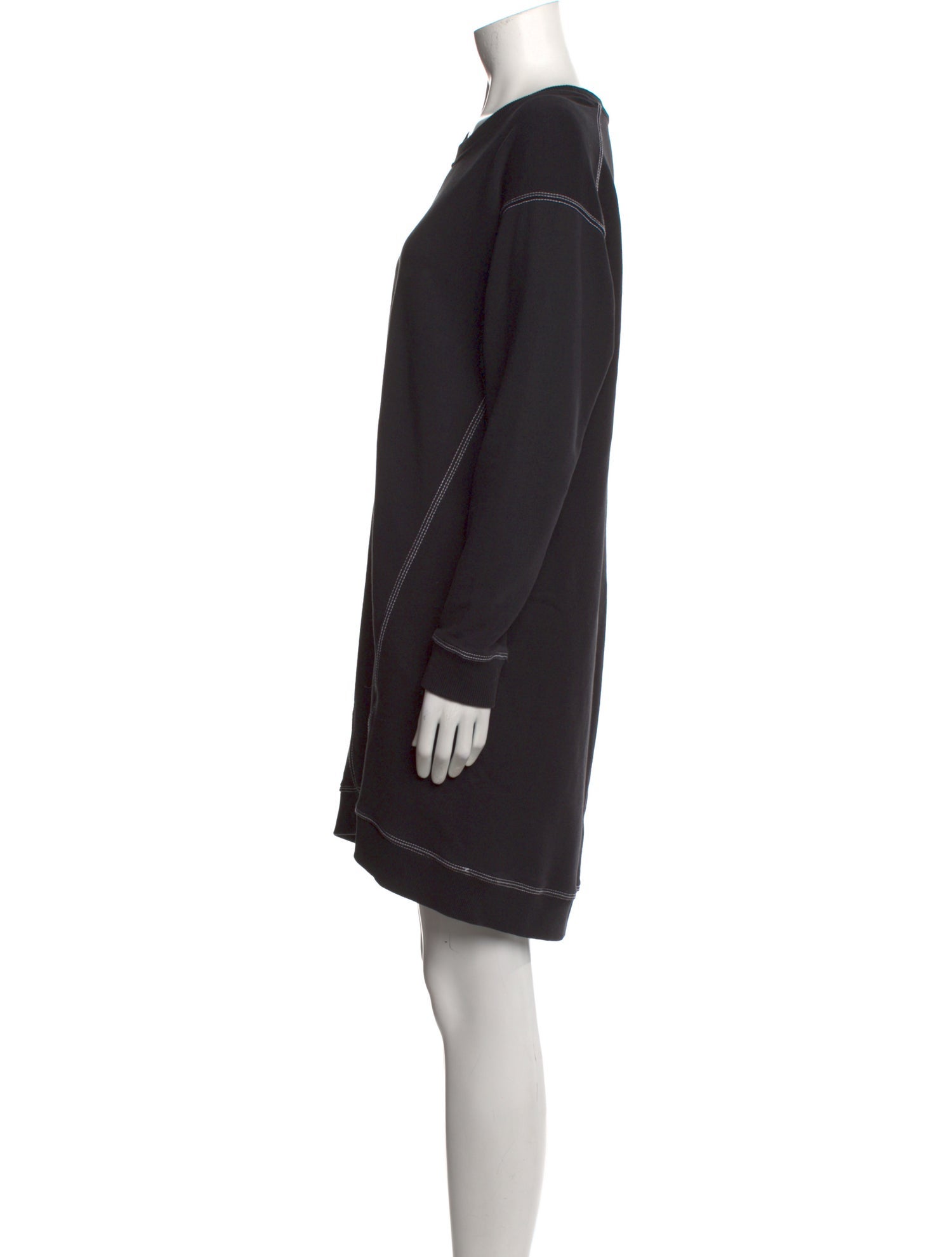 MM6 Maison Margiela Crew Neck Mini Dress