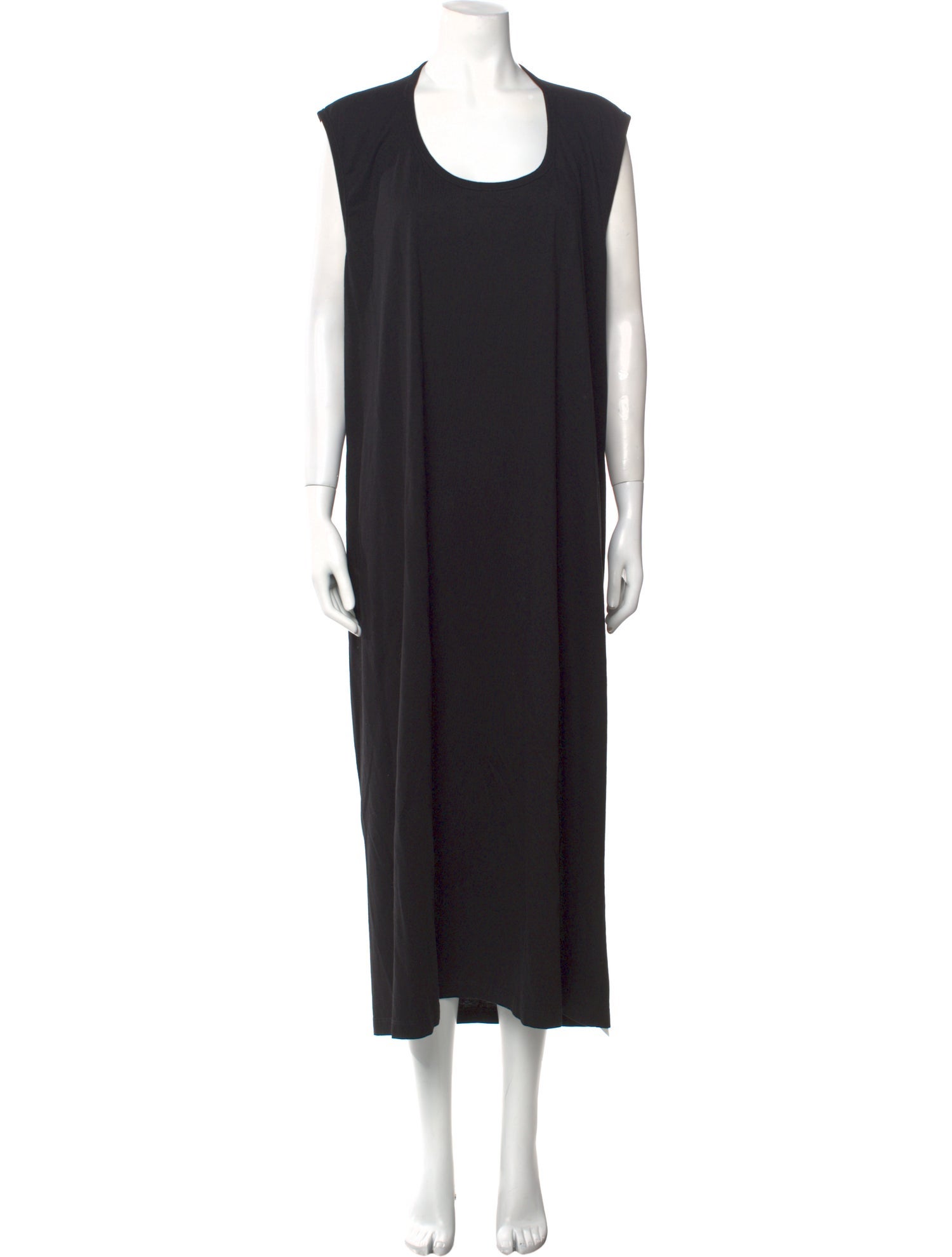 MM6 Maison Margiela Scoop Neck Long Dress