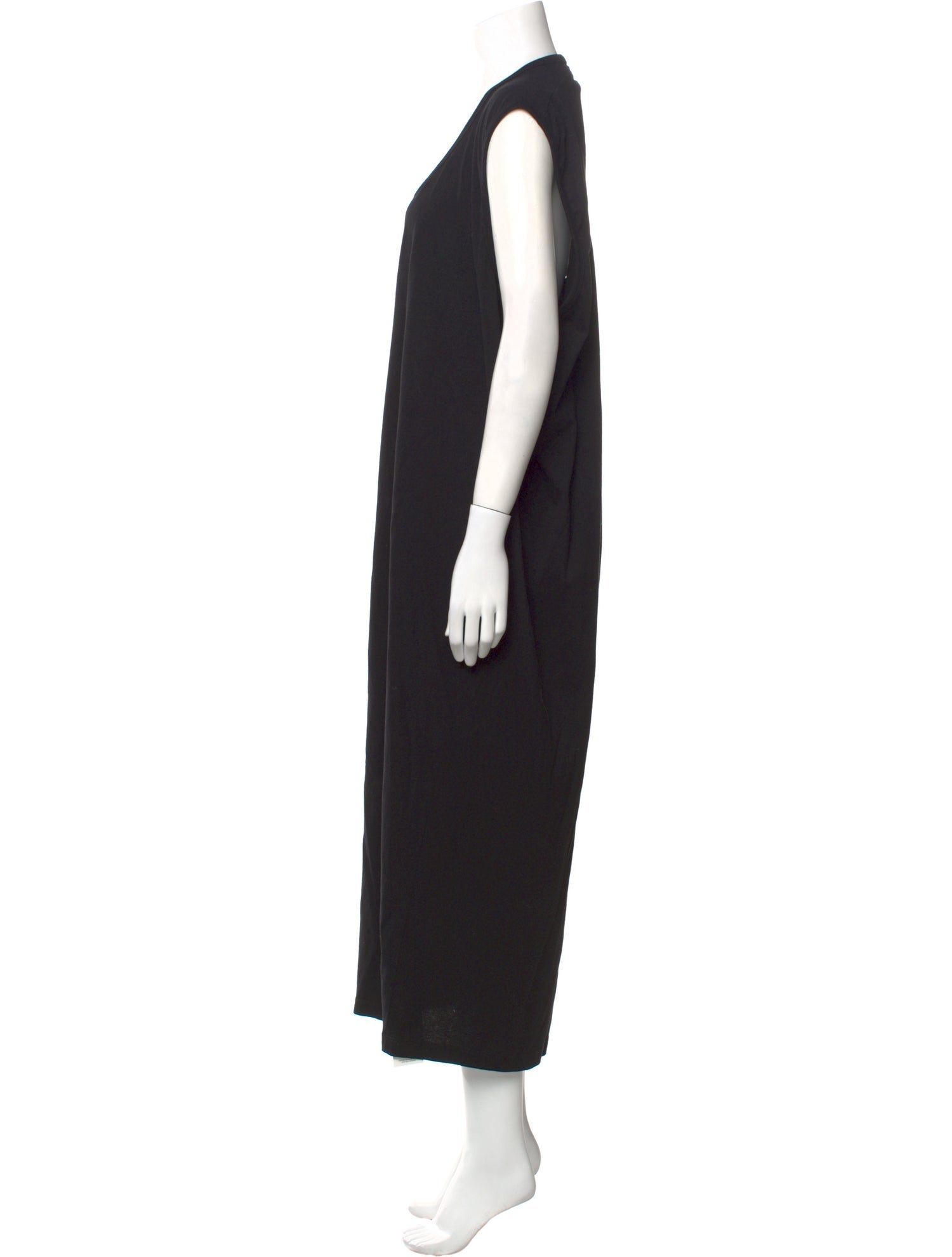 MM6 Maison Margiela Scoop Neck Long Dress