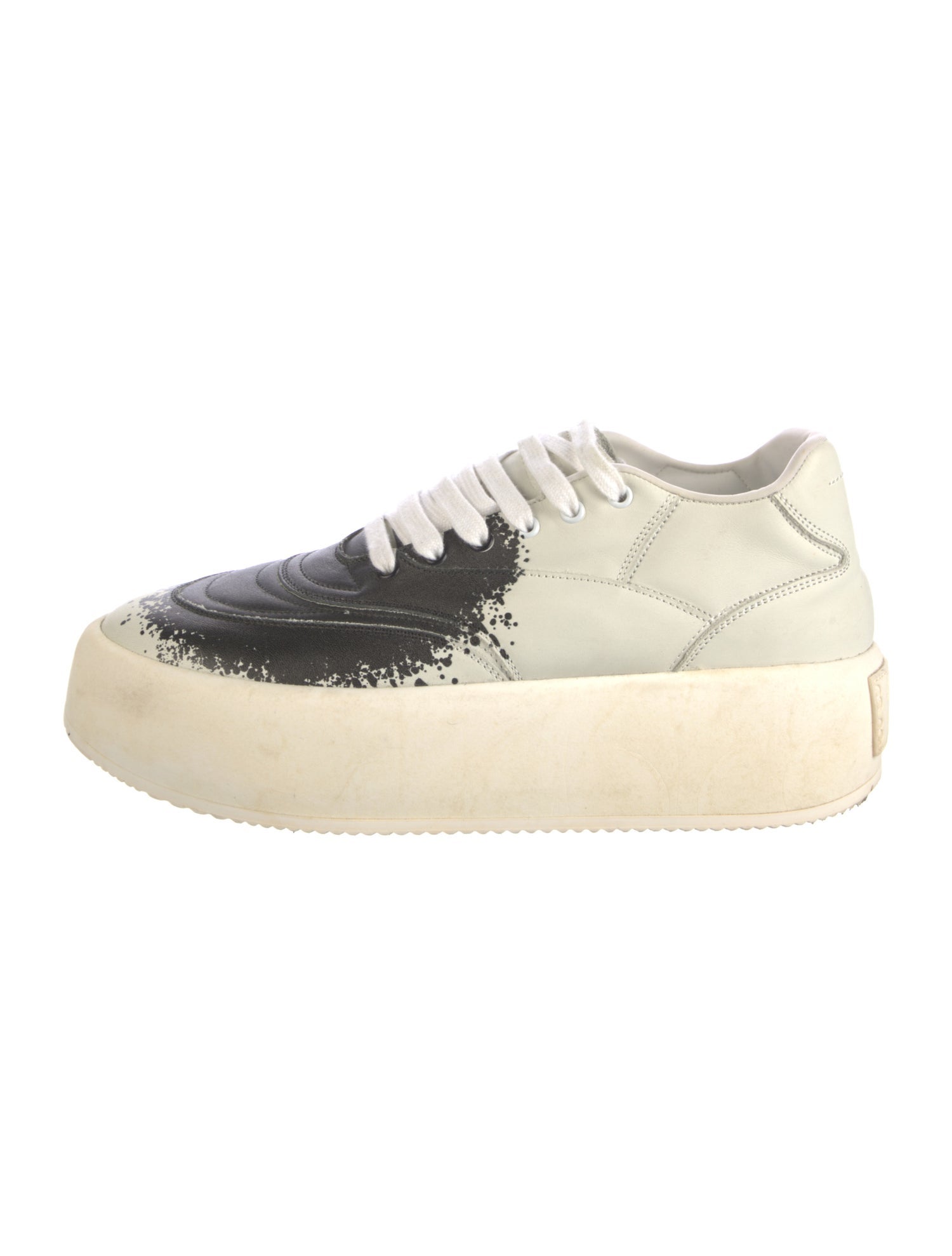 MM6 Maison Margiela Leather Sneakers