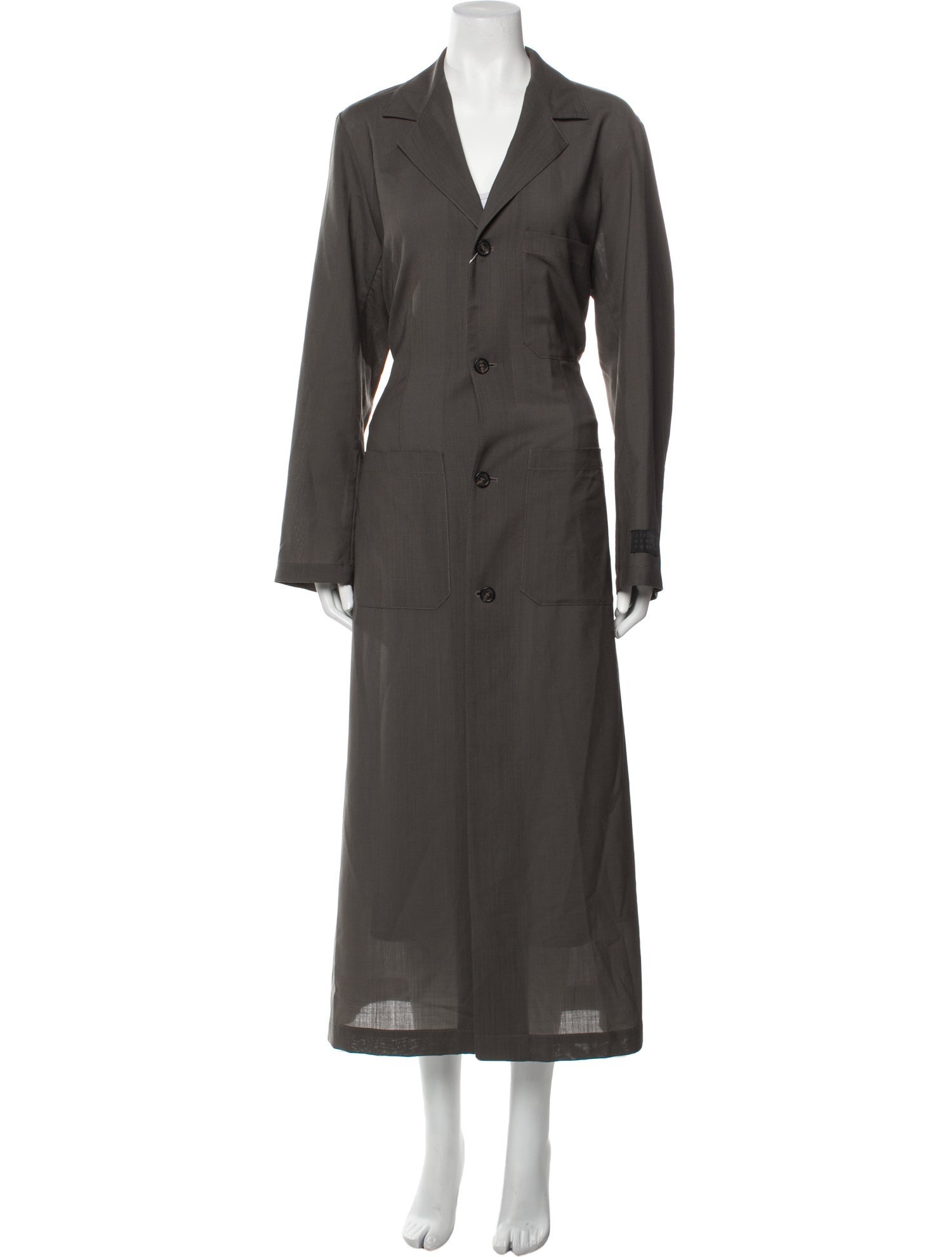 MM6 Maison Margiela Virgin Wool Trench Coat w/ Tags