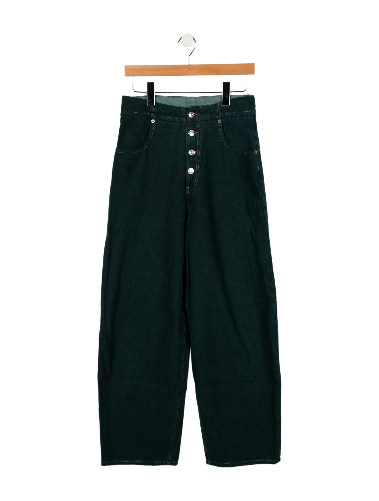 MM6 Maison Margiela High-Rise Wide Leg Jeans