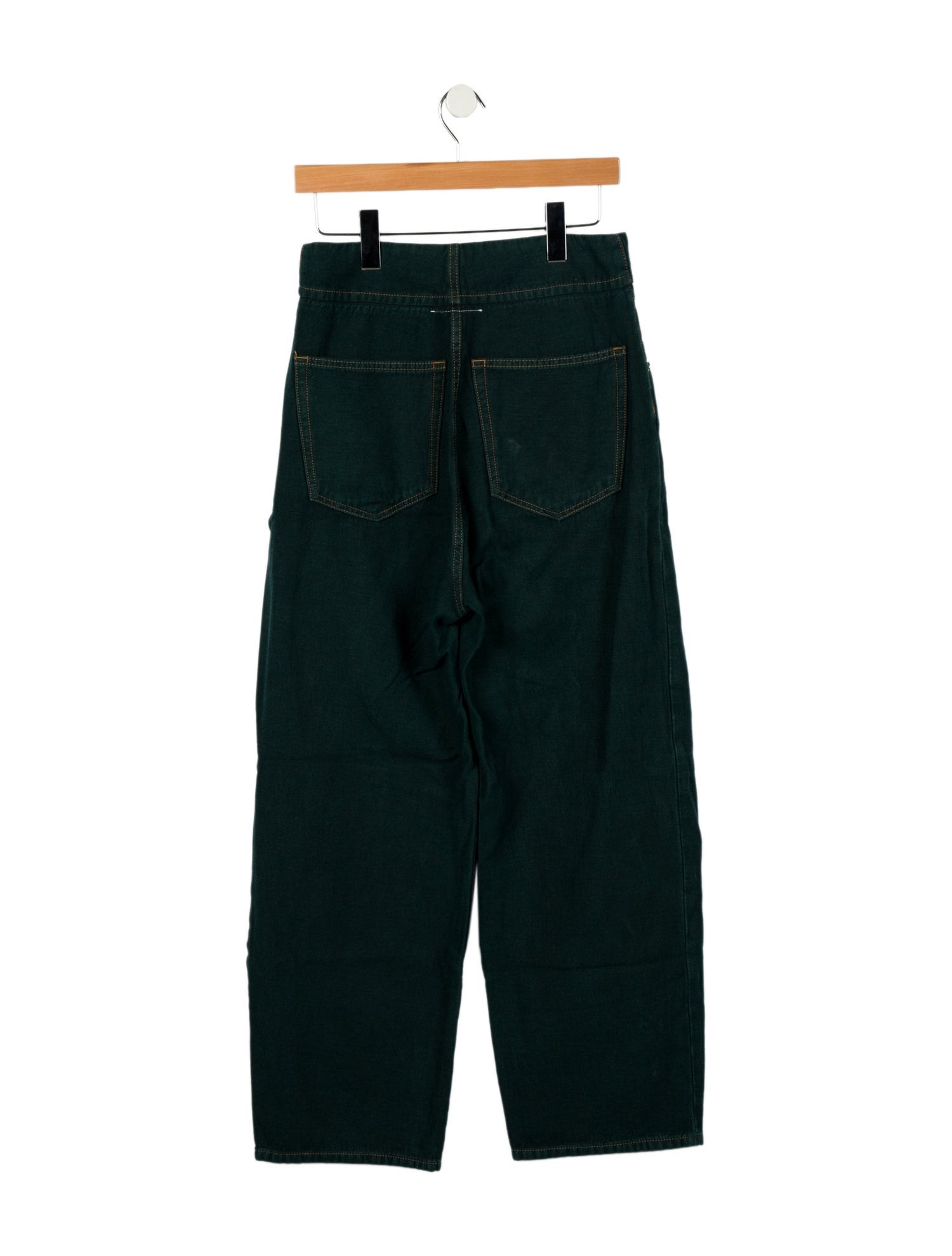MM6 Maison Margiela High-Rise Wide Leg Jeans