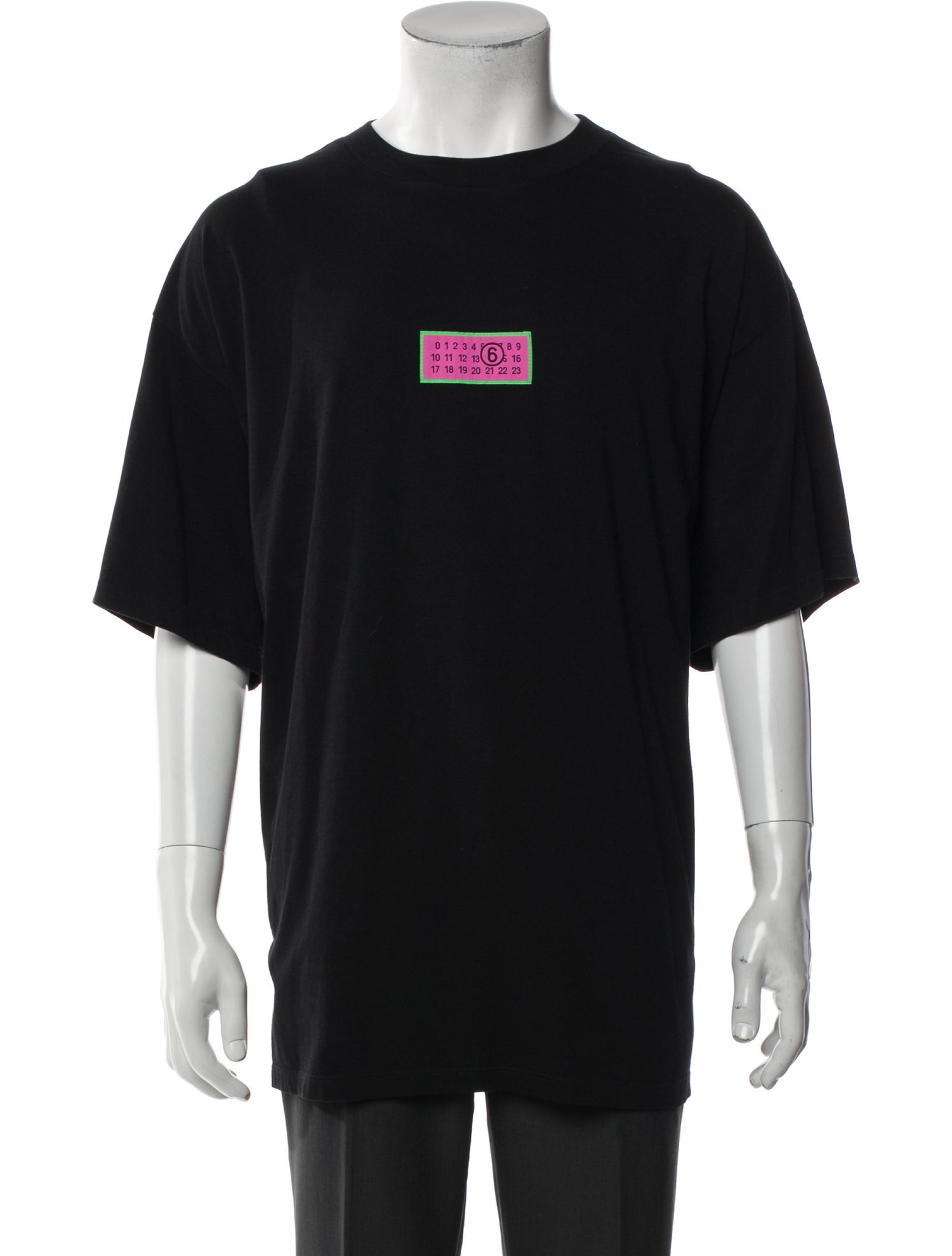 MM6 Maison Margiela Graphic Print Crew Neck T-Shirt w/ Tags