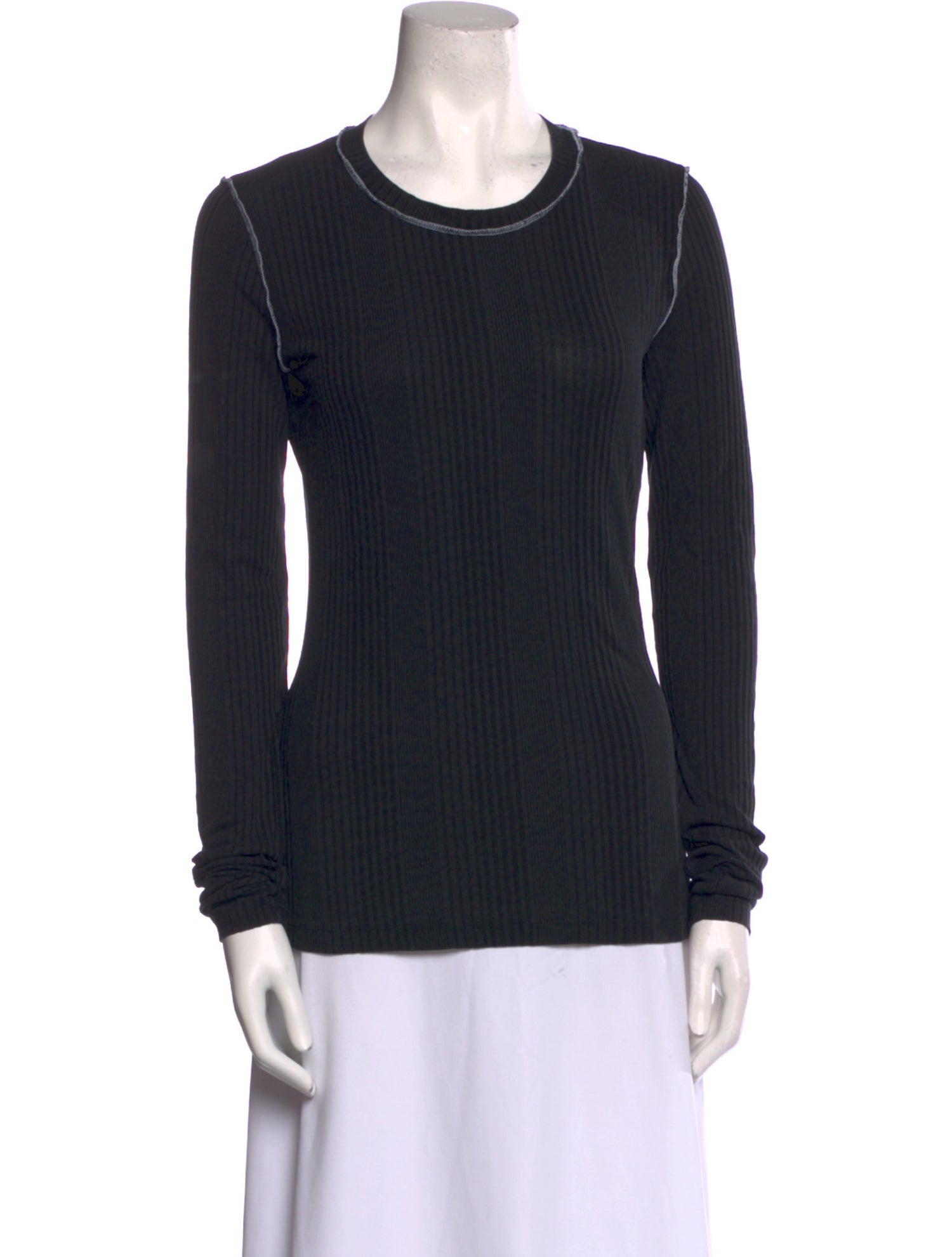 MM6 Maison Margiela Crew Neck Long Sleeve Sweatshirt