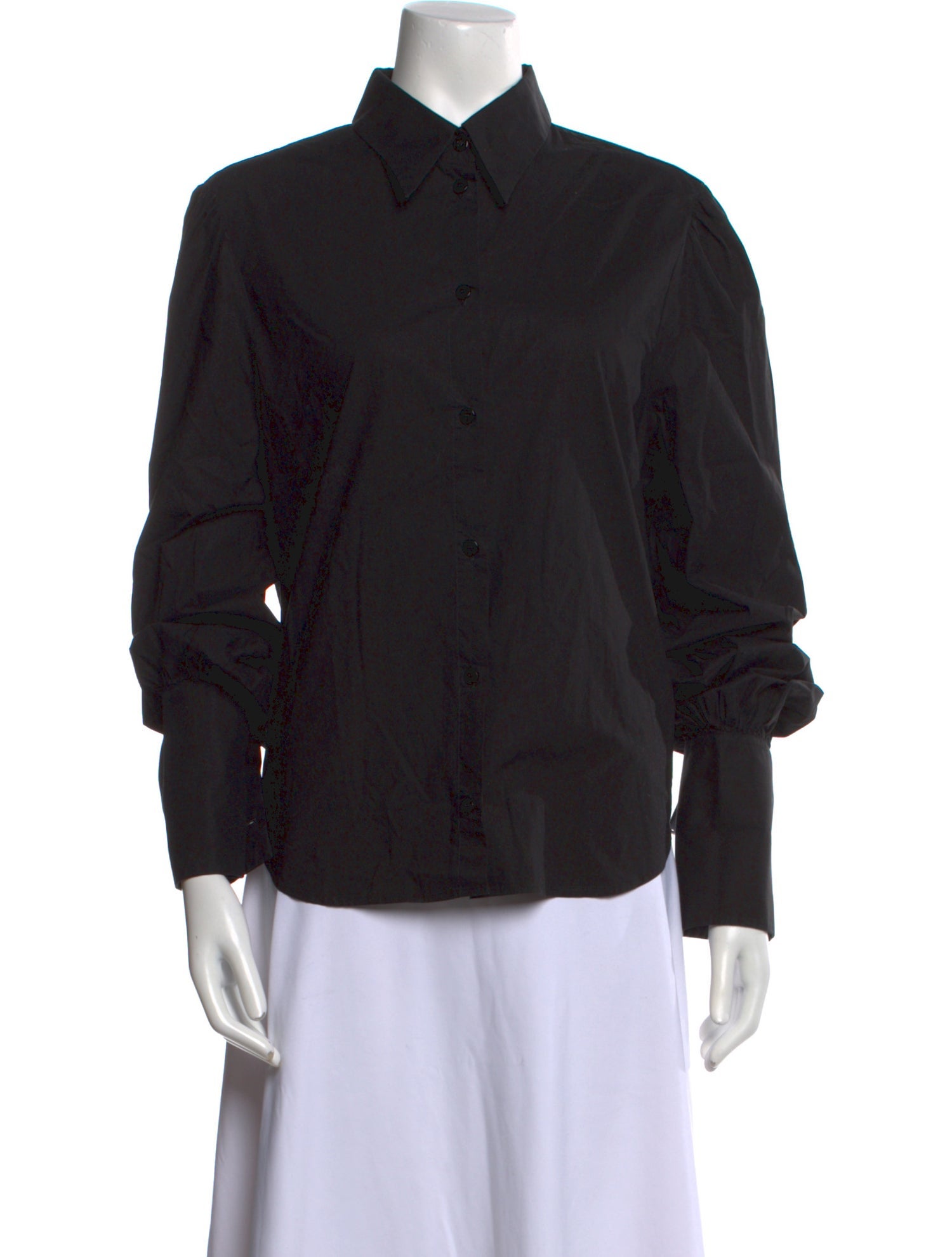 MM6 Maison Margiela Long Sleeve Button-Up Top