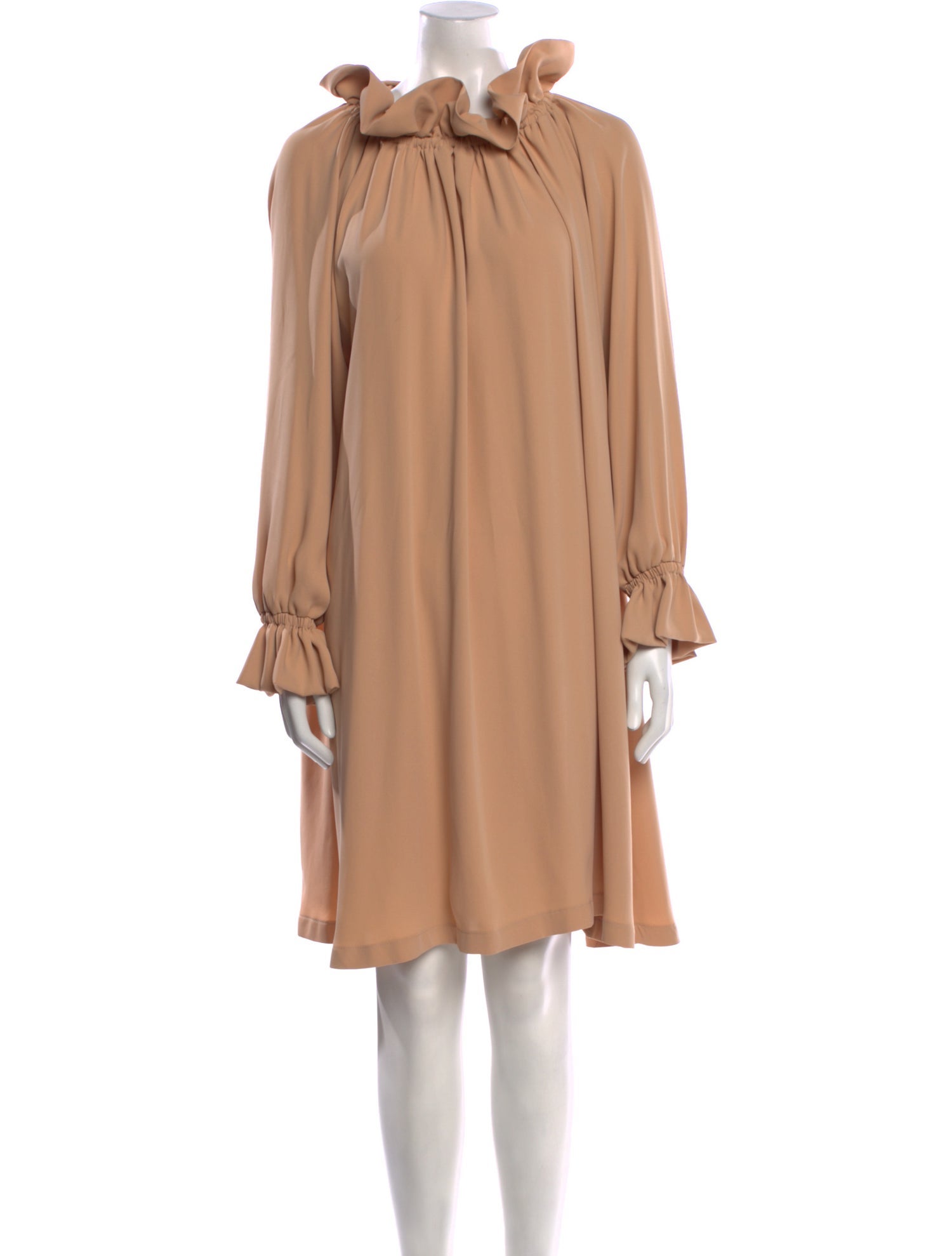 MM6 Maison Margiela Mock Neck Mini Dress