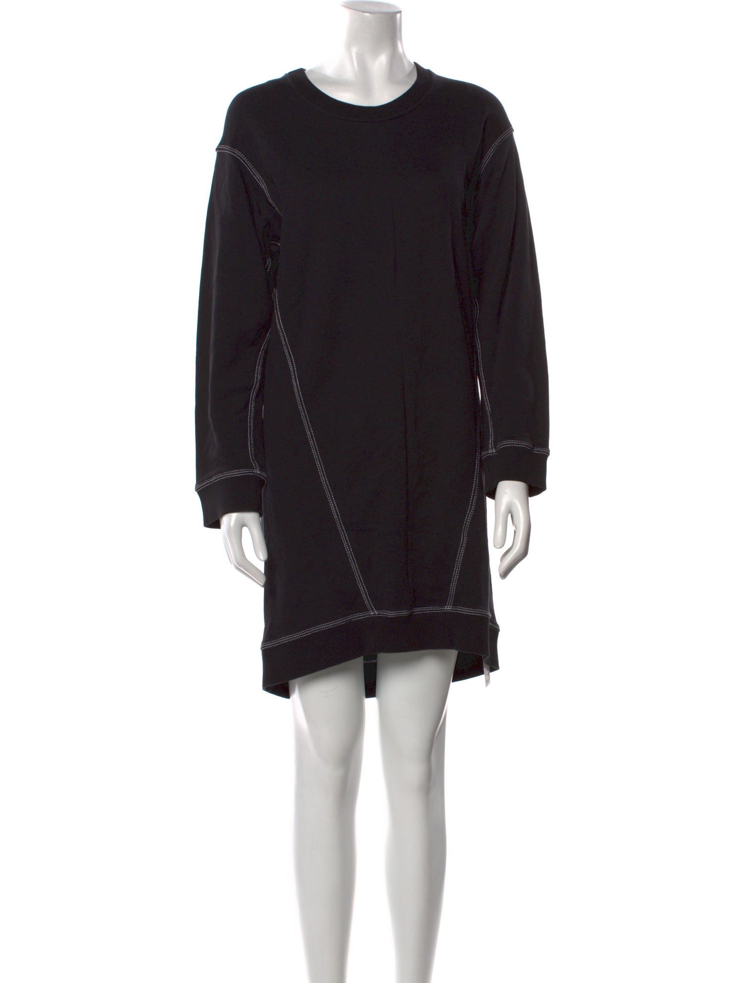 MM6 Maison Margiela Crew Neck Mini Dress