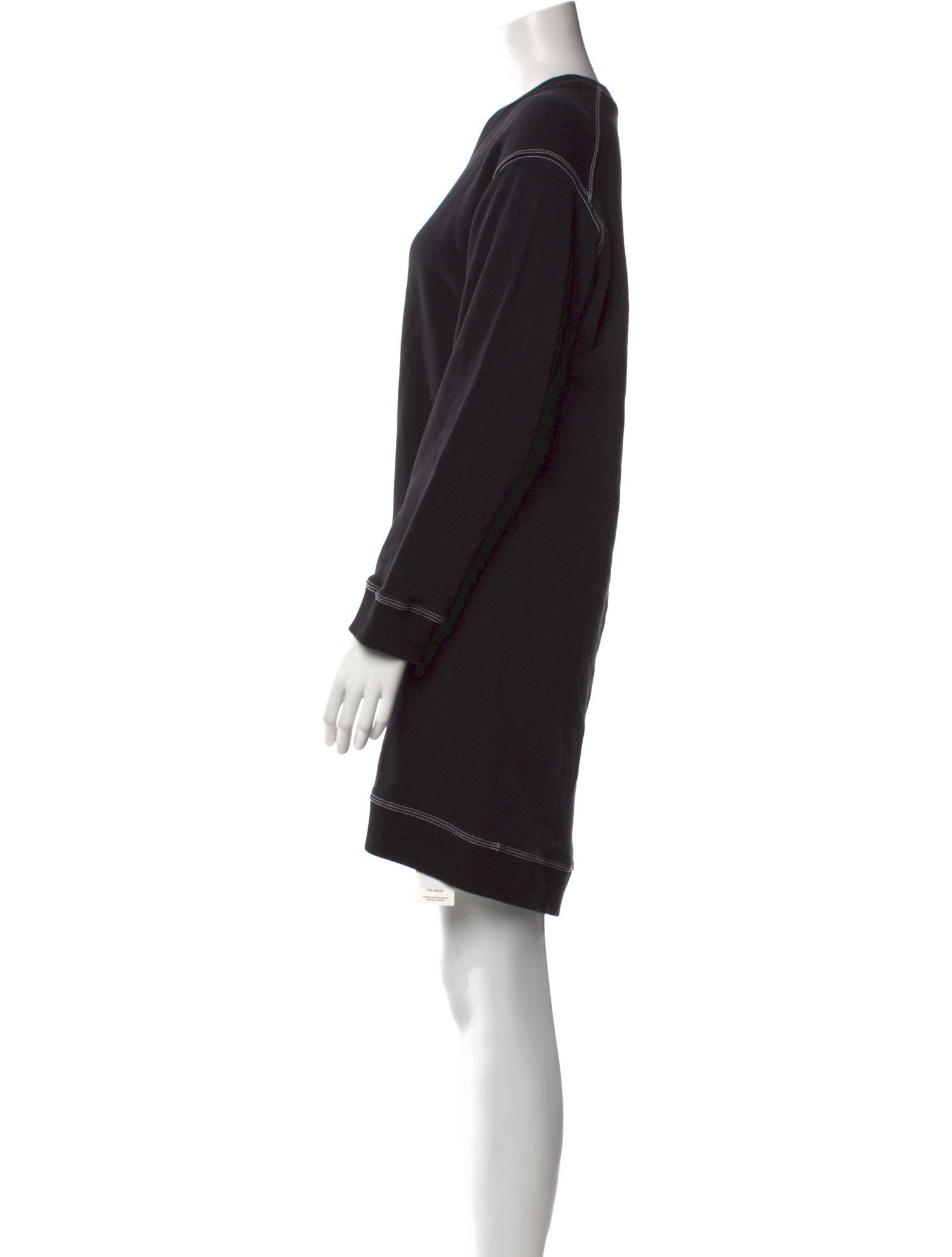 MM6 Maison Margiela Crew Neck Mini Dress