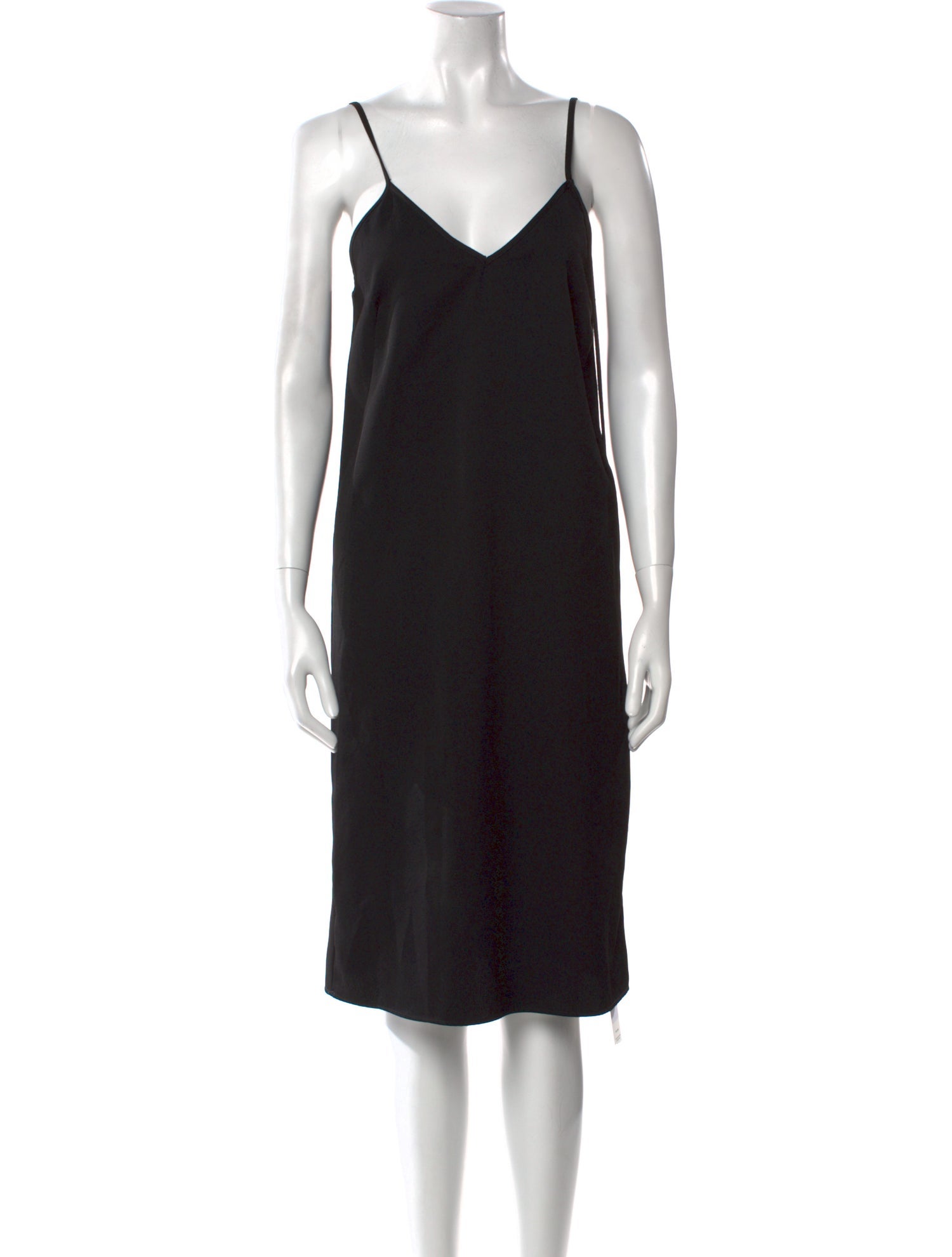 MM6 Maison Margiela V-Neck Knee-Length Dress