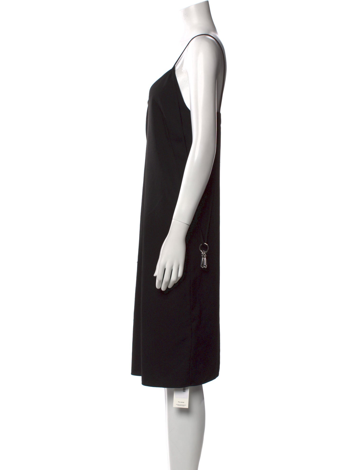 MM6 Maison Margiela V-Neck Knee-Length Dress