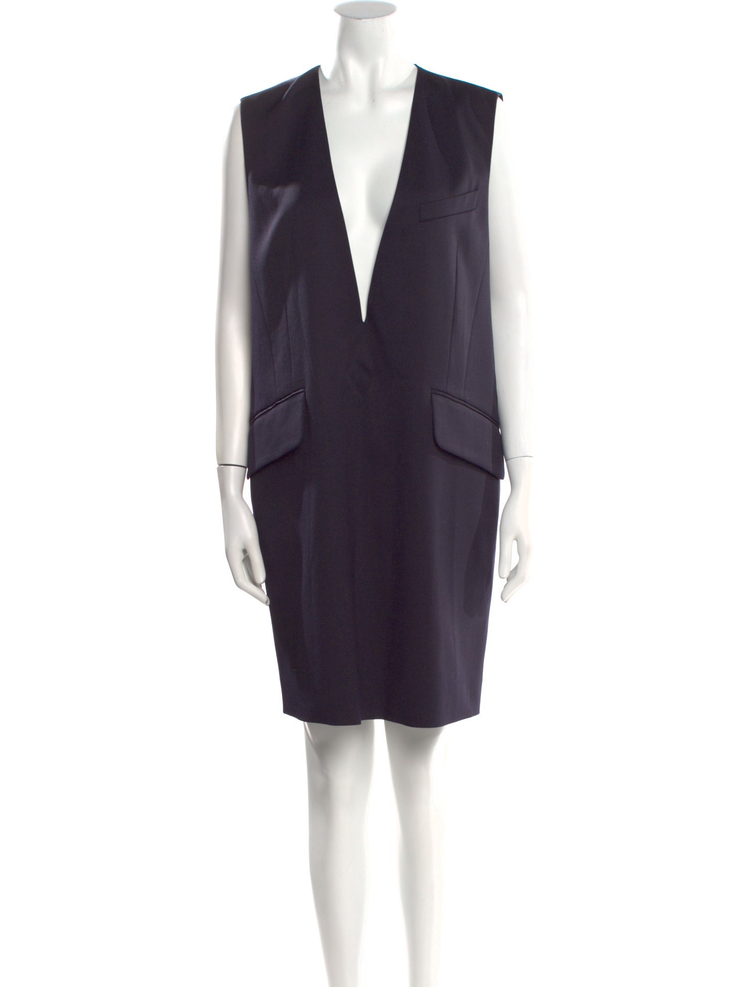 MM6 Maison Margiela V-Neck Mini Dress w/ Tags