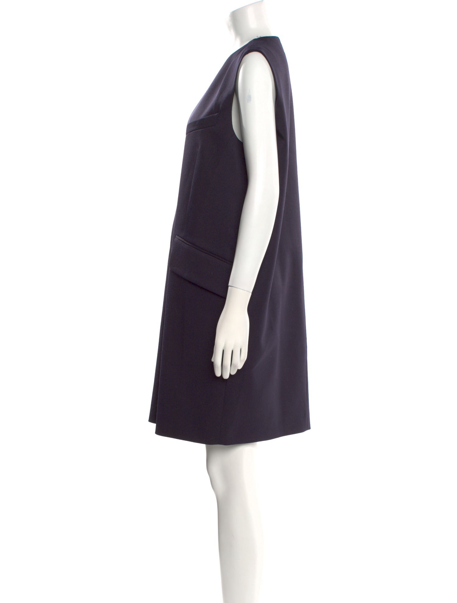 MM6 Maison Margiela V-Neck Mini Dress w/ Tags
