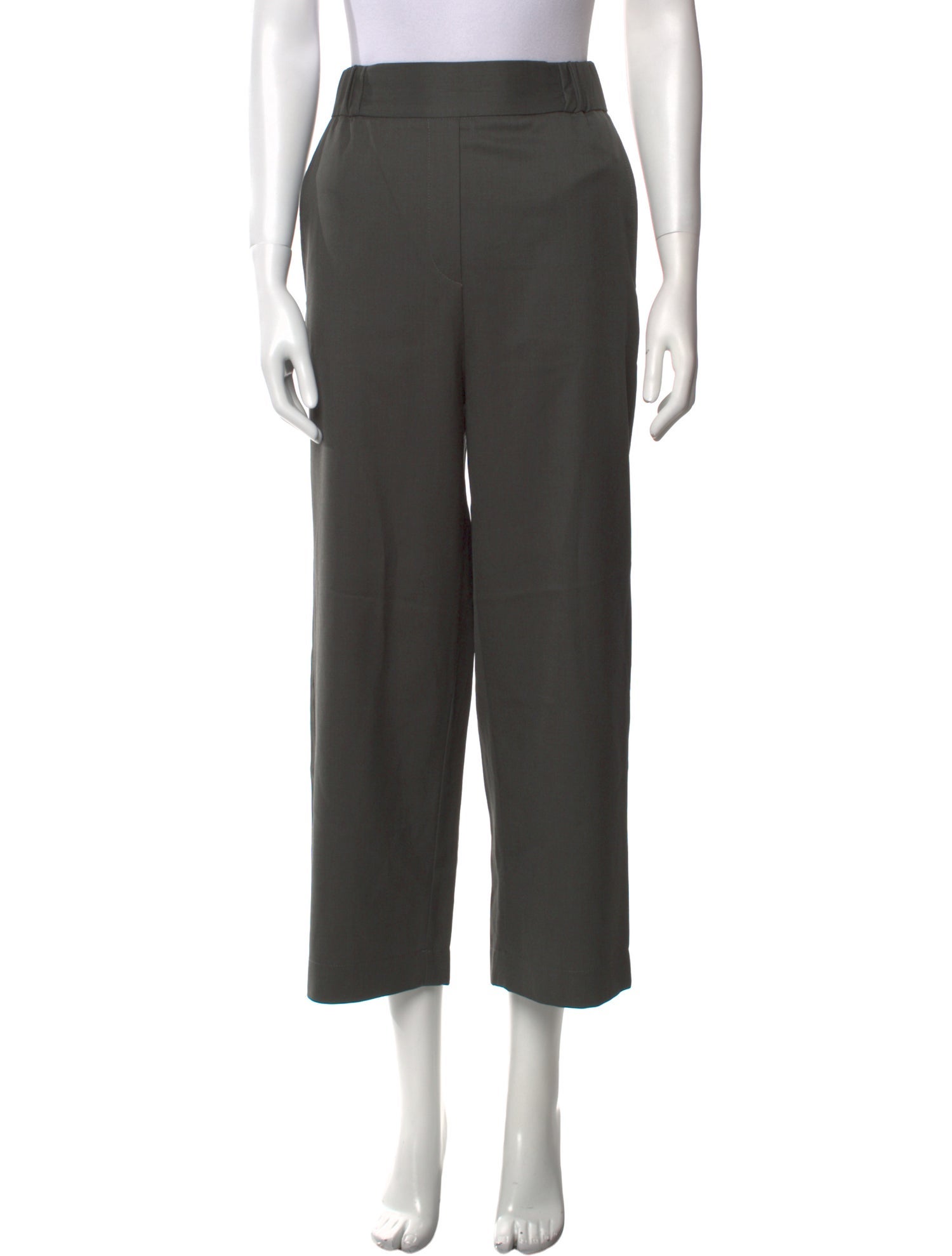 MM6 Maison Margiela Wool Straight Leg Pants