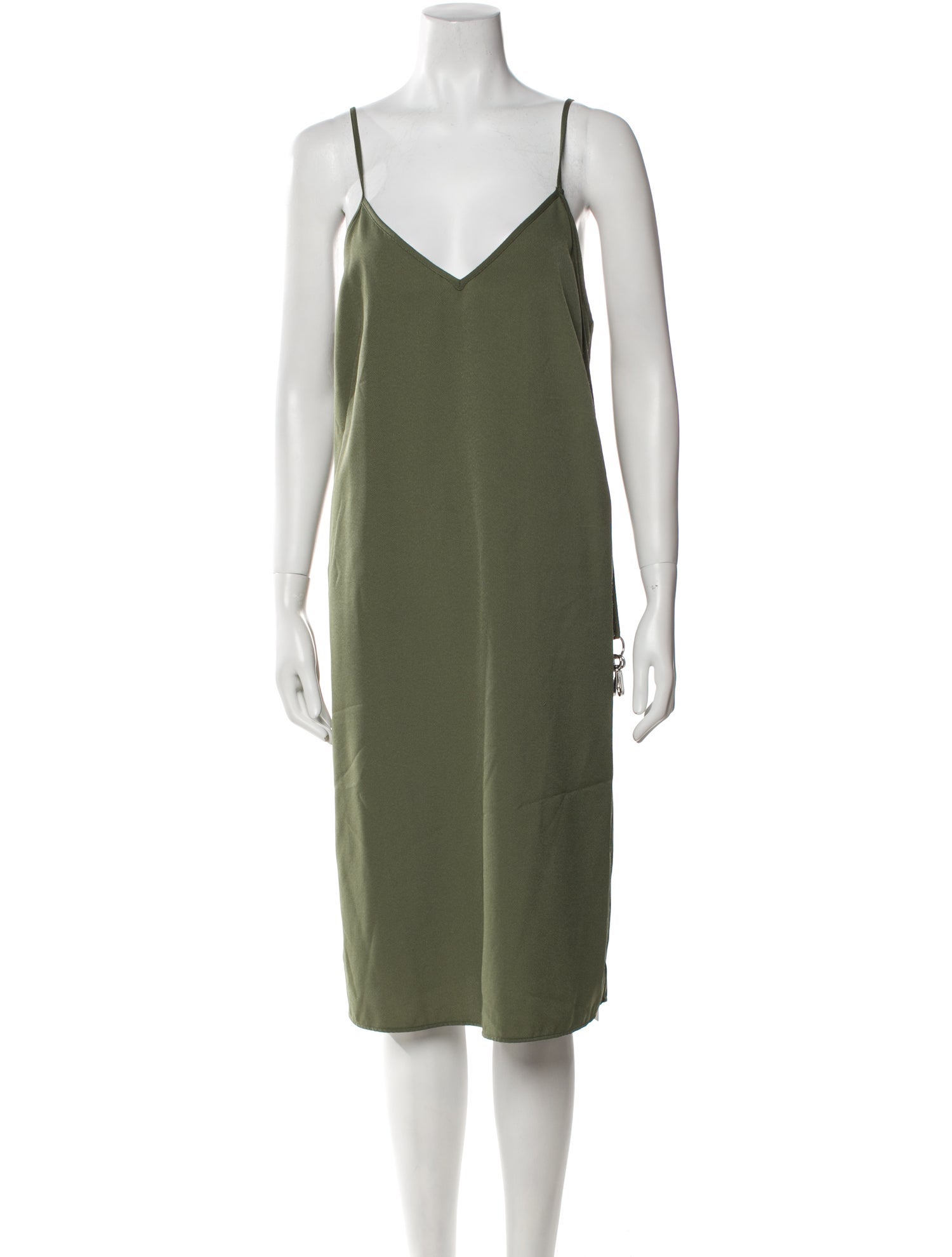 MM6 Maison Margiela V-Neck Mini Dress