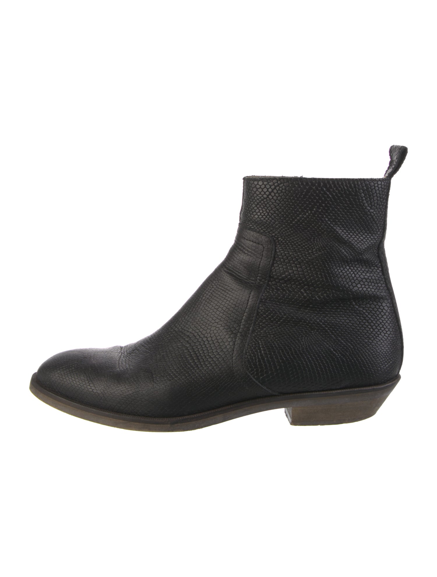 MM6 Maison Margiela Leather Chelsea Boots