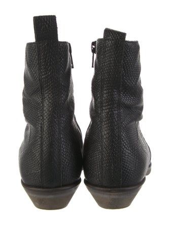 MM6 Maison Margiela Leather Chelsea Boots