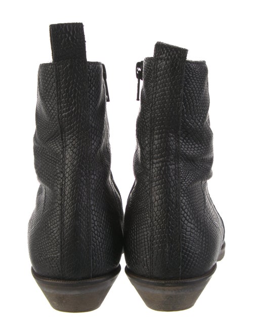 MM6 Maison Margiela Leather Chelsea Boots