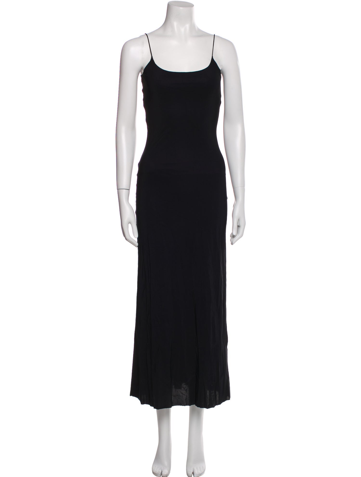 MM6 Maison Margiela Scoop Neck Long Dress