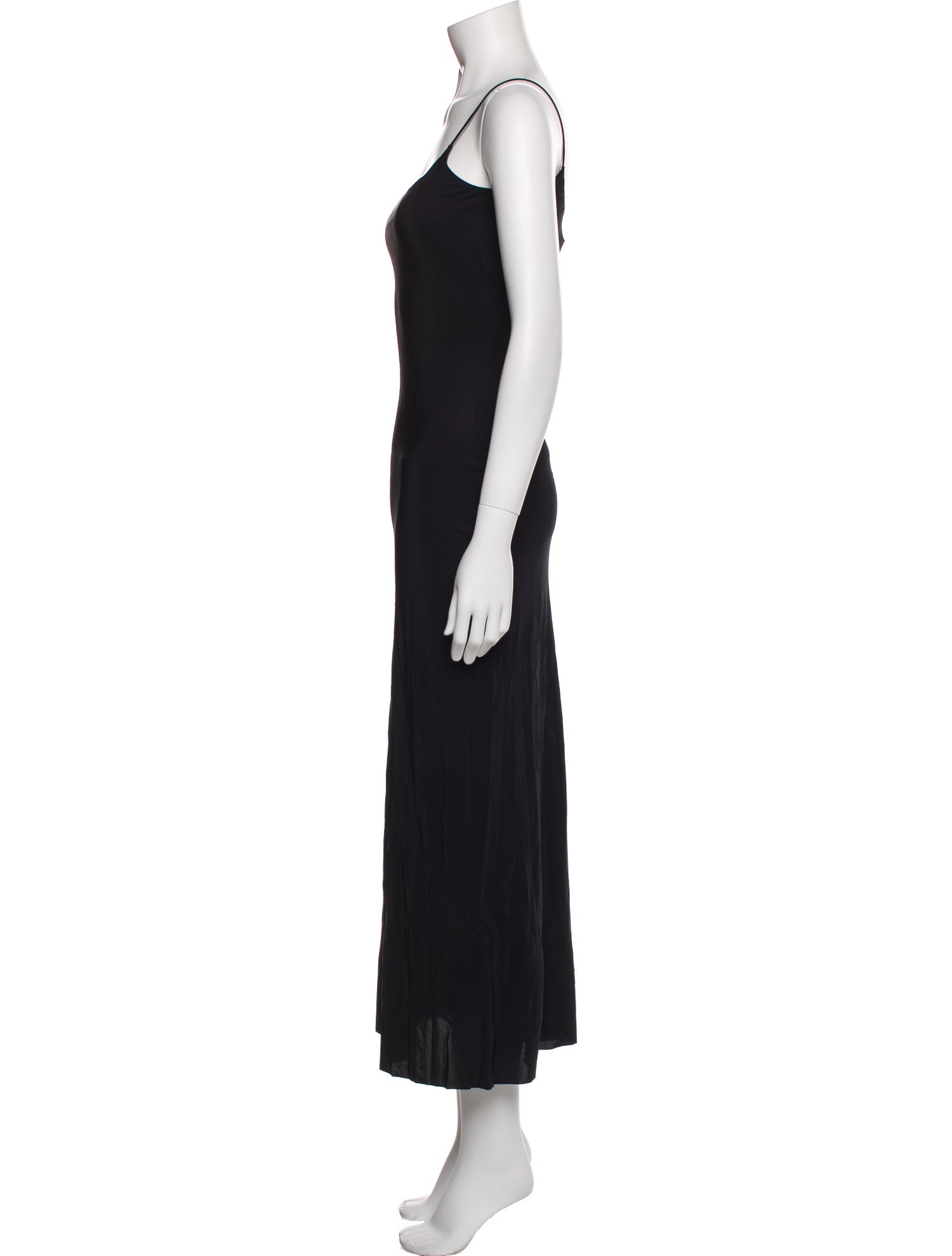 MM6 Maison Margiela Scoop Neck Long Dress
