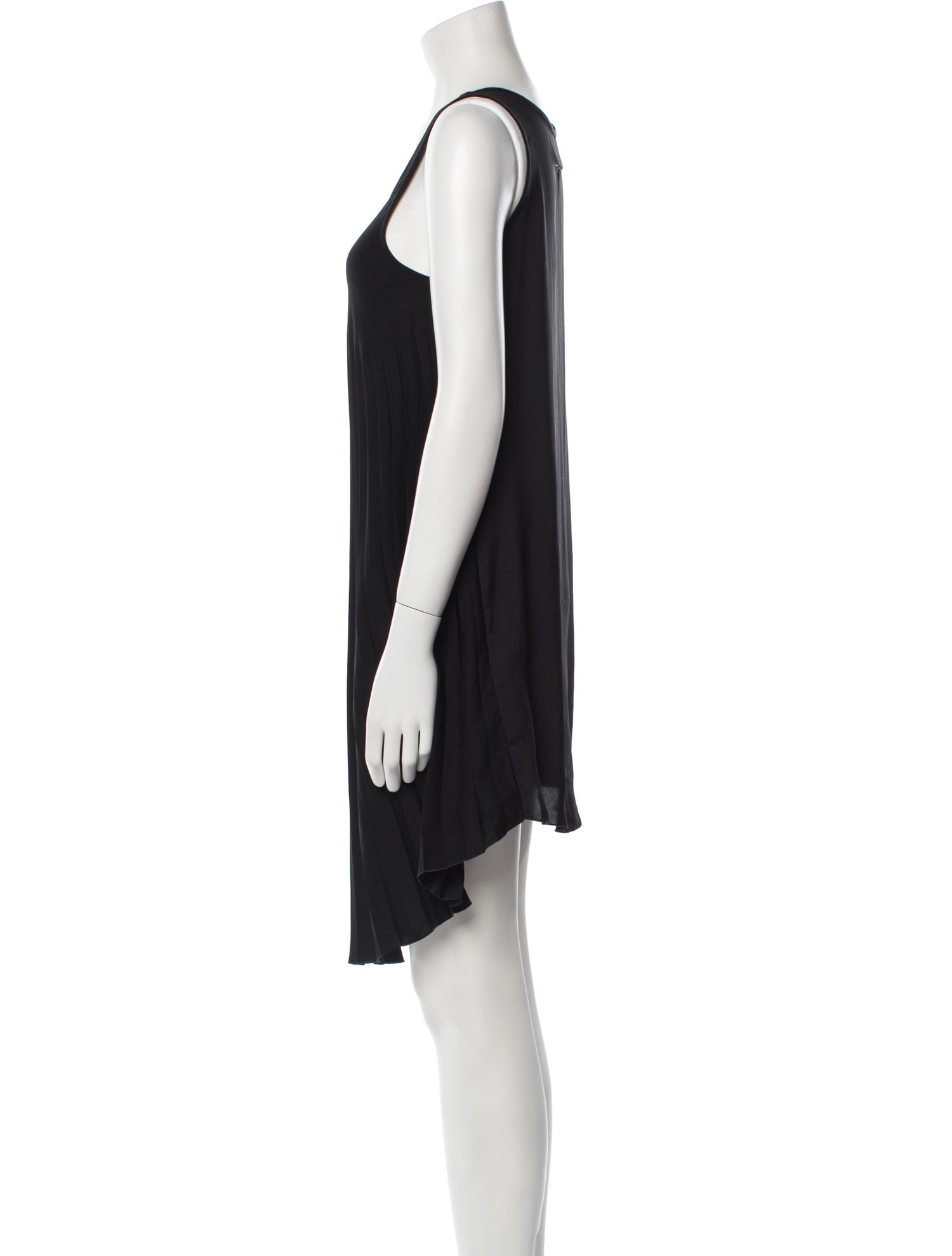 MM6 Maison Margiela Scoop Neck Knee-Length Dress