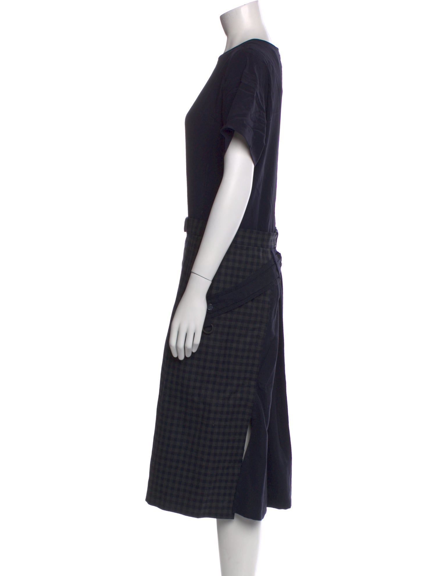 MM6 Maison Margiela Silk Midi Length Dress w/ Tags
